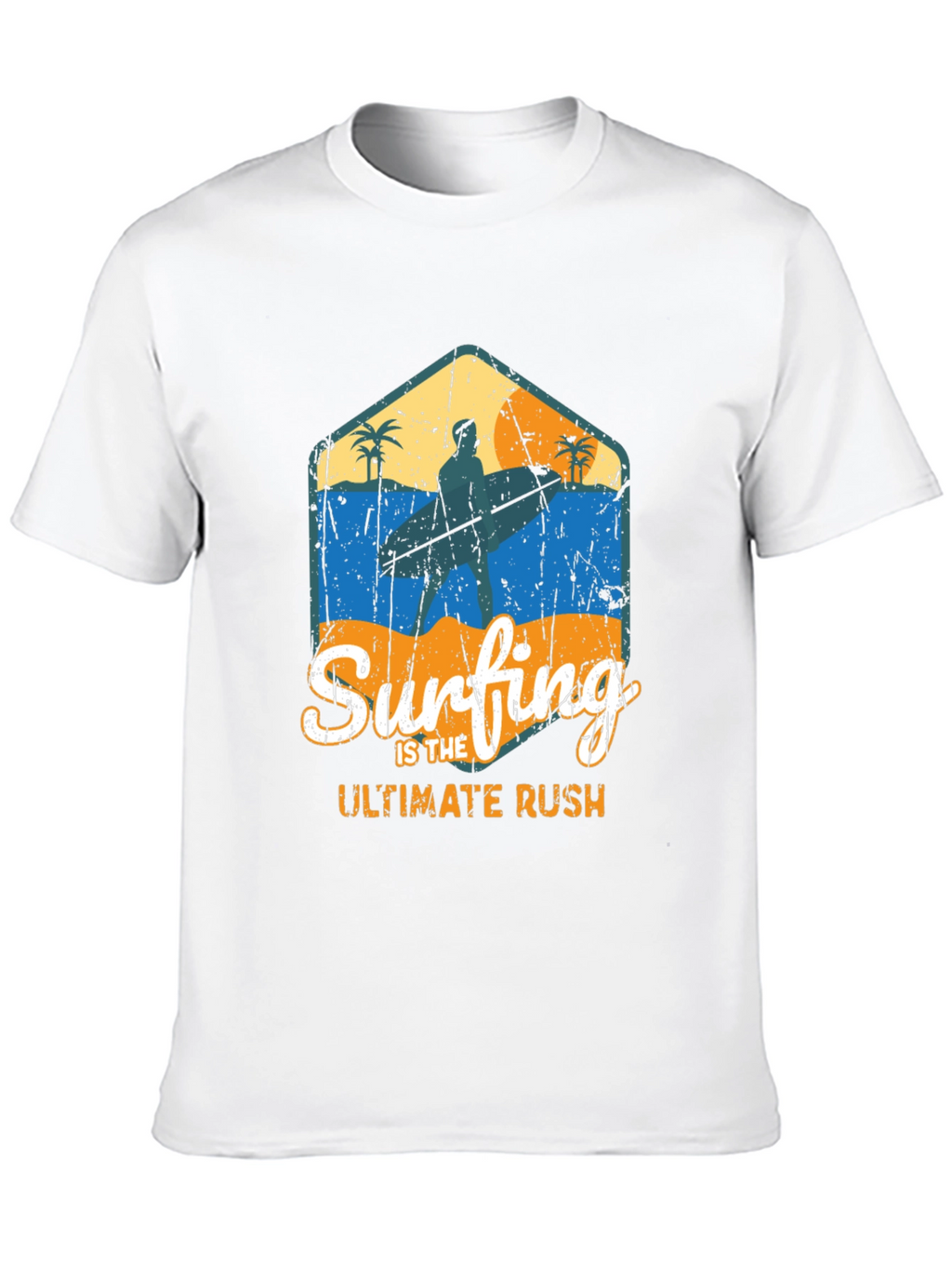 Surfing is the Ultimate Rush Graphic Tee