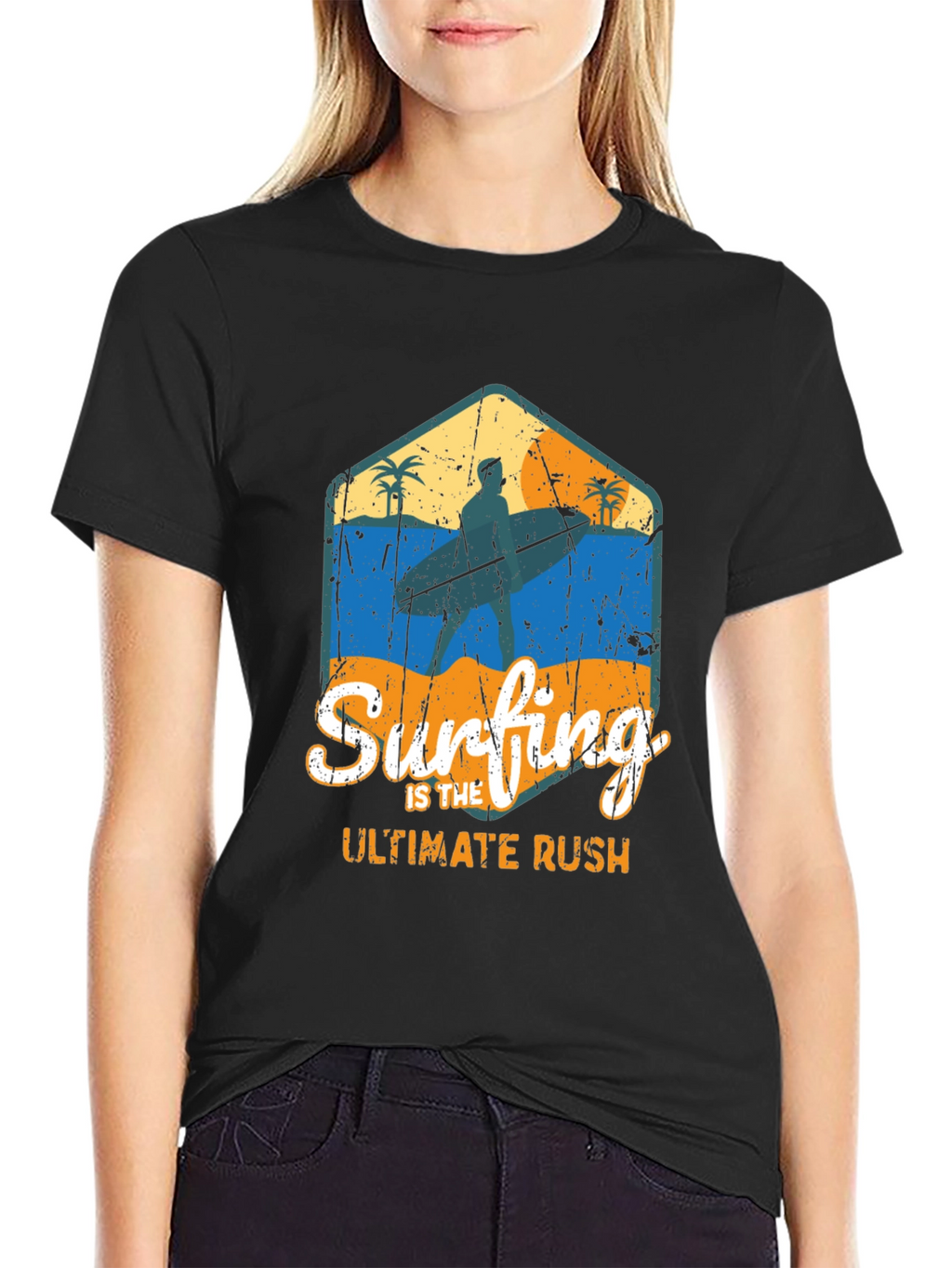 Surfing is the Ultimate Rush Graphic Tee