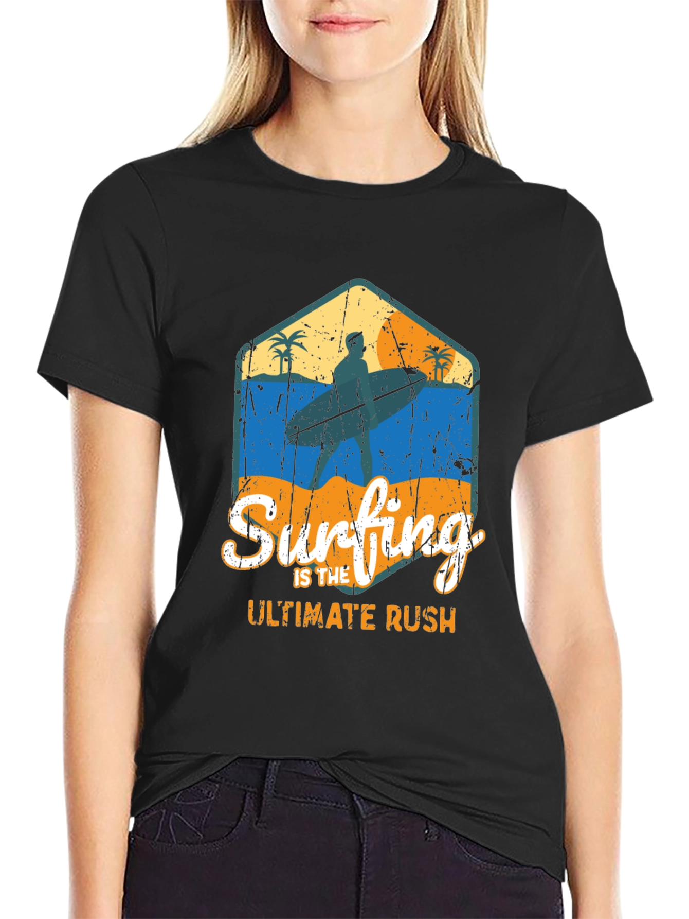 Surfing is the Ultimate Rush Graphic Tee