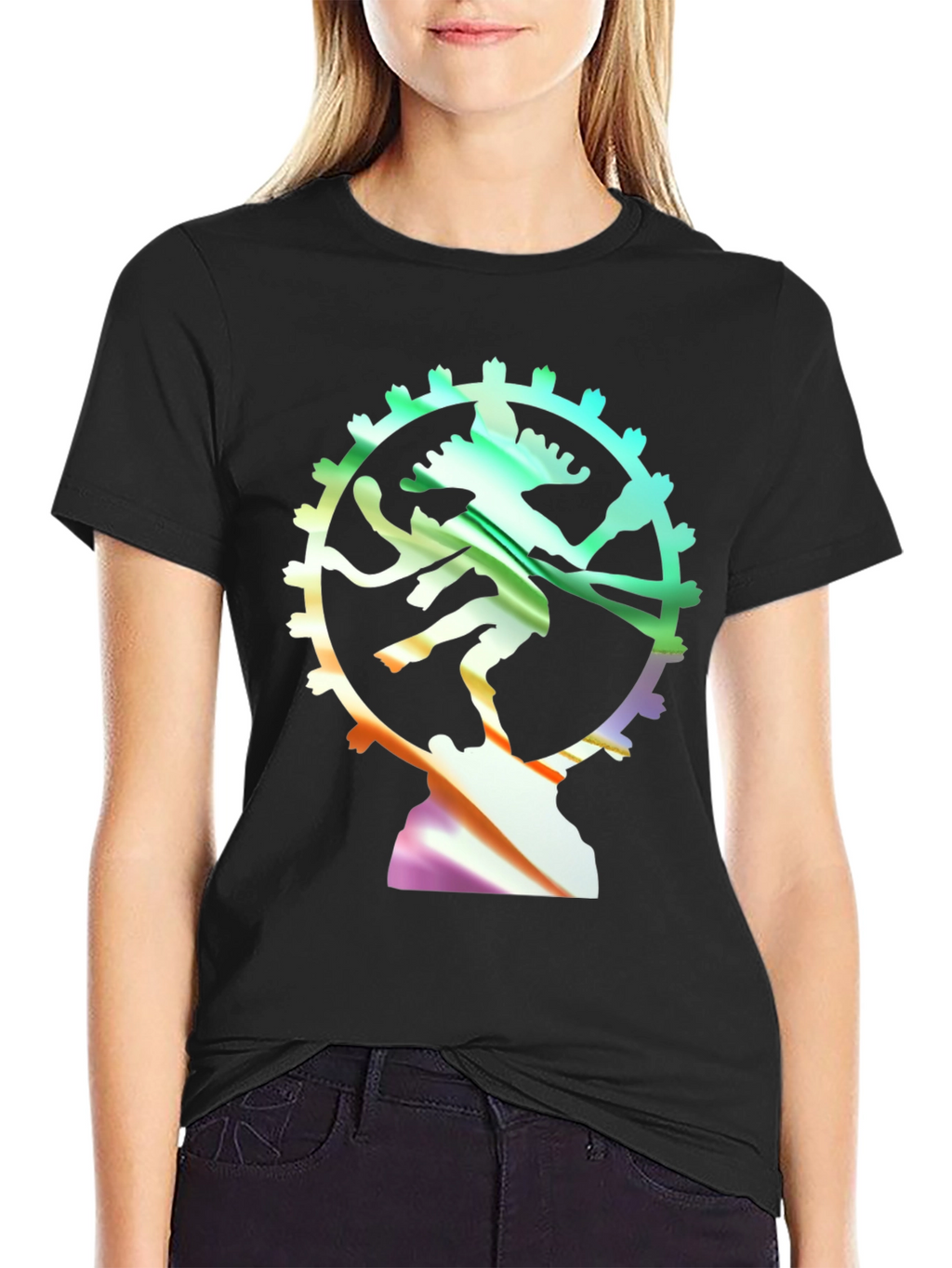 Shiva Nataraja T-Shirt - Artistic Graphic Tee
