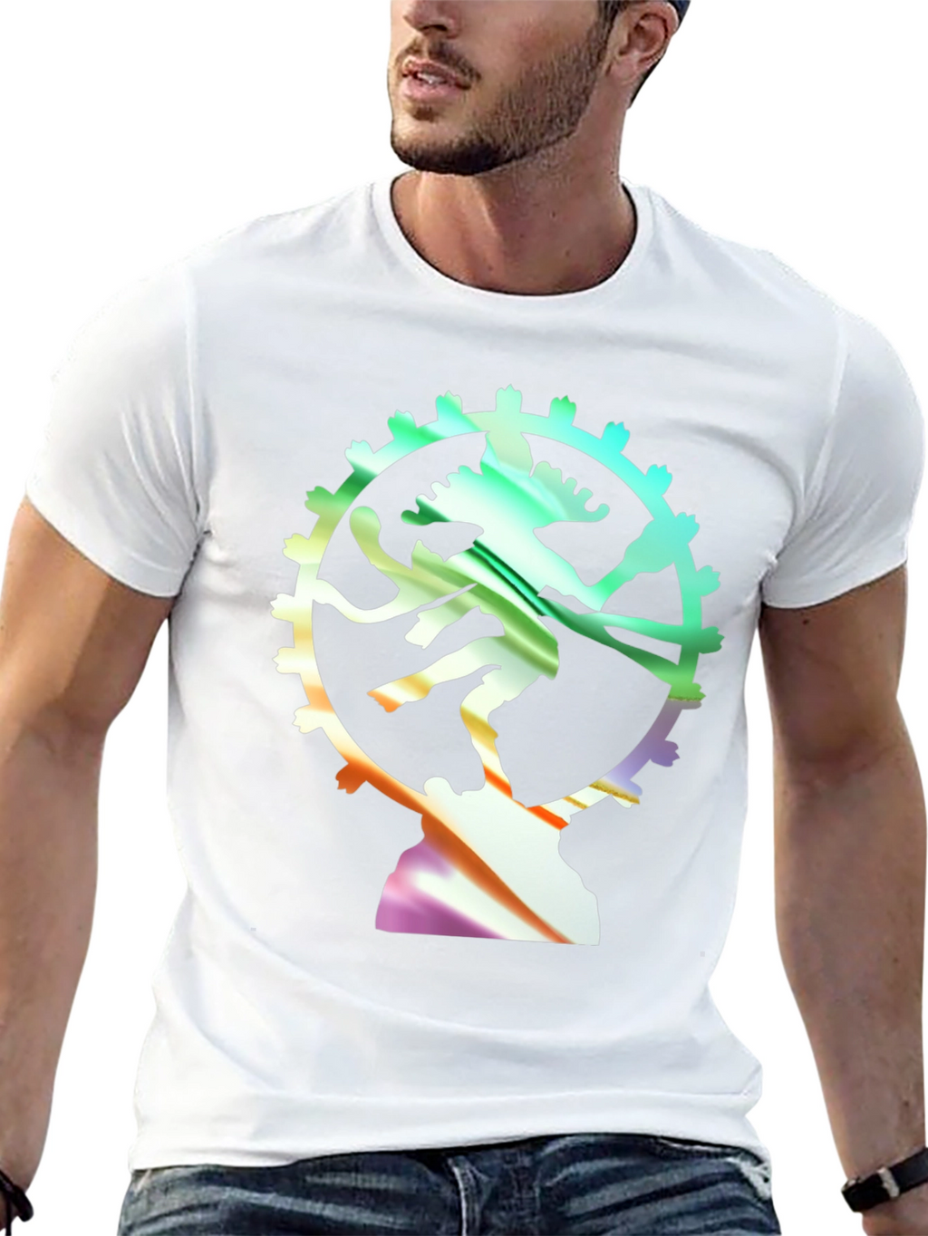 Shiva Nataraja T-Shirt - Artistic Graphic Tee