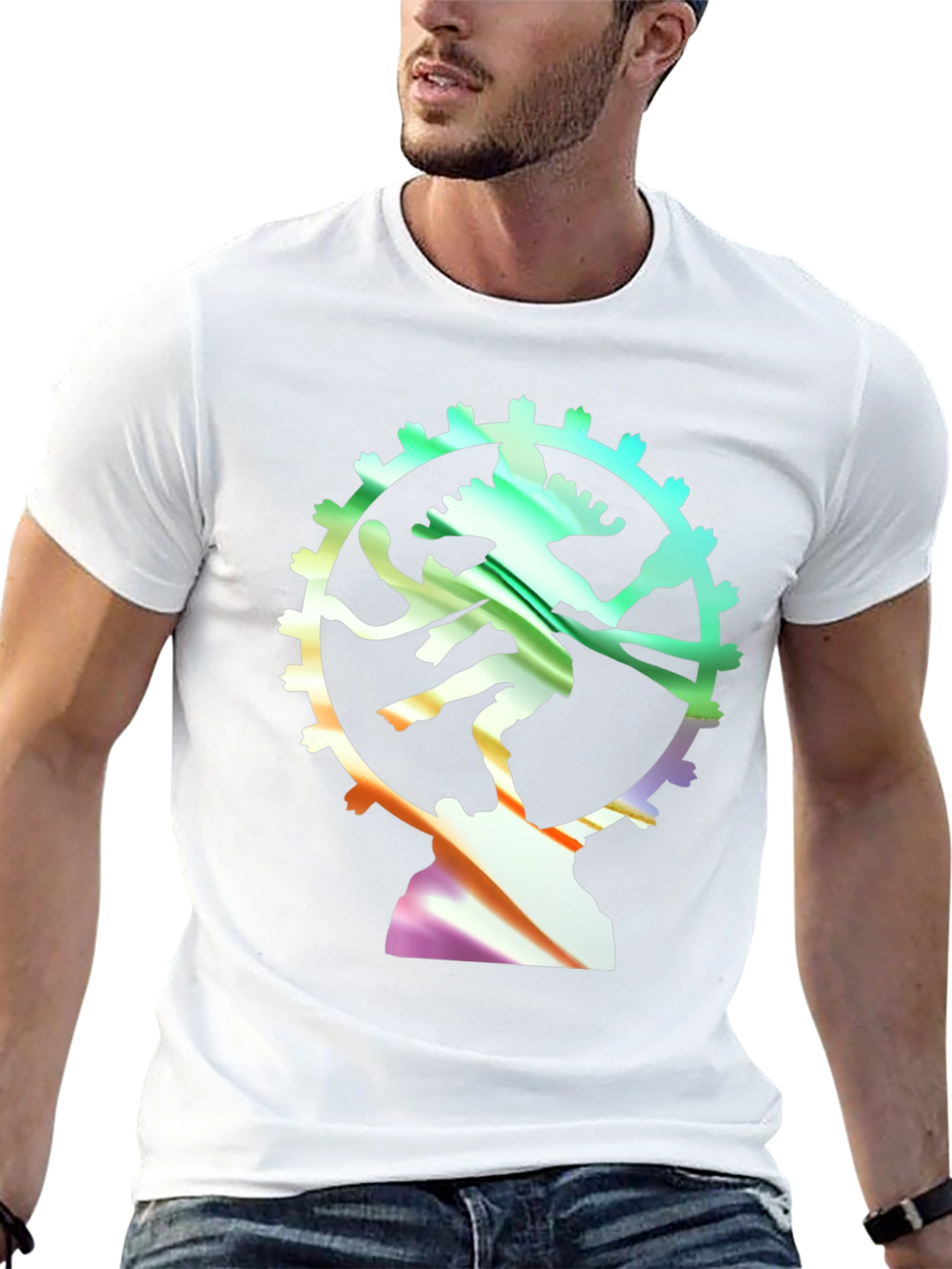 Shiva Nataraja T-Shirt - Artistic Graphic Tee