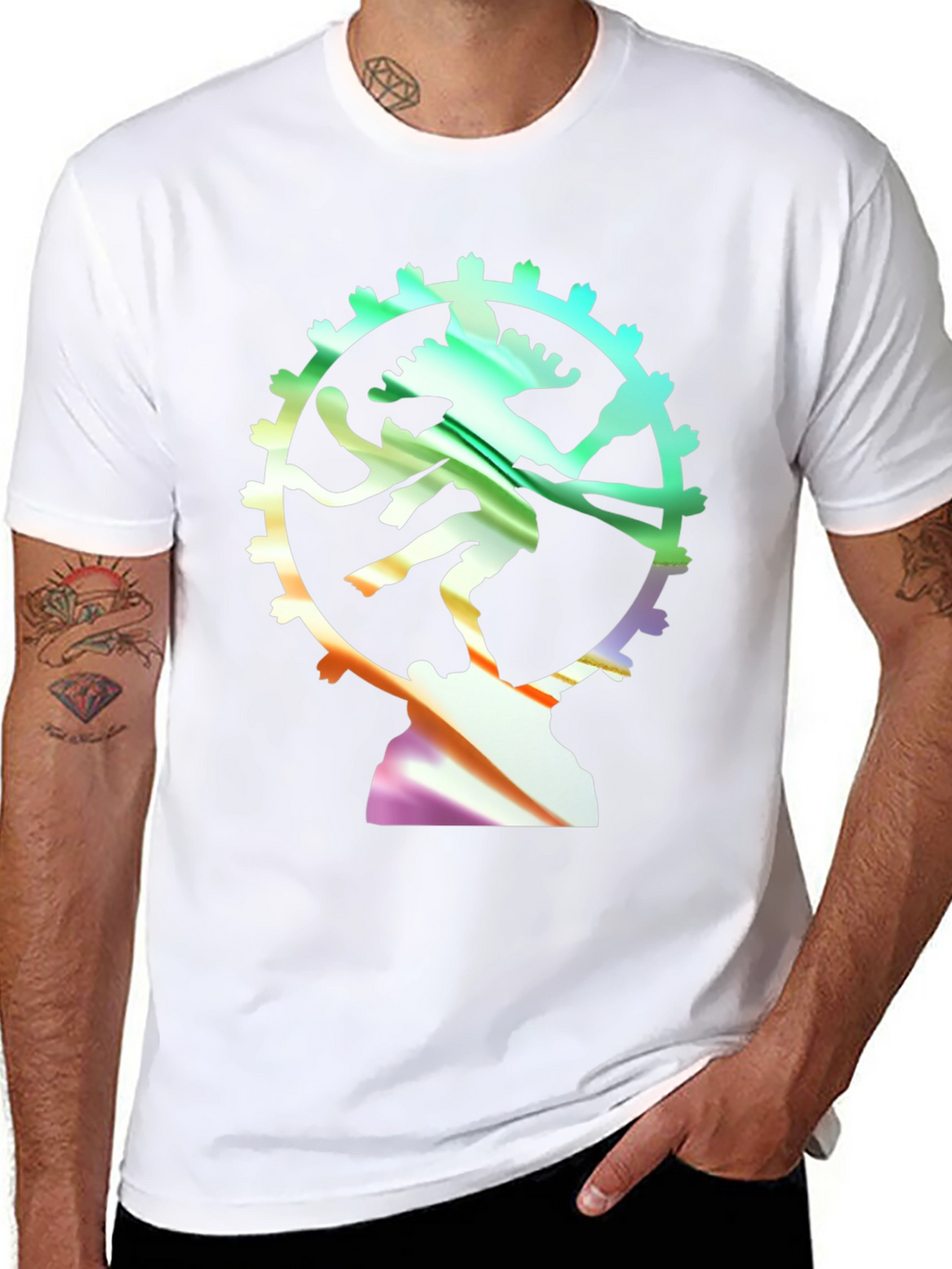 Shiva Nataraja T-Shirt - Artistic Graphic Tee