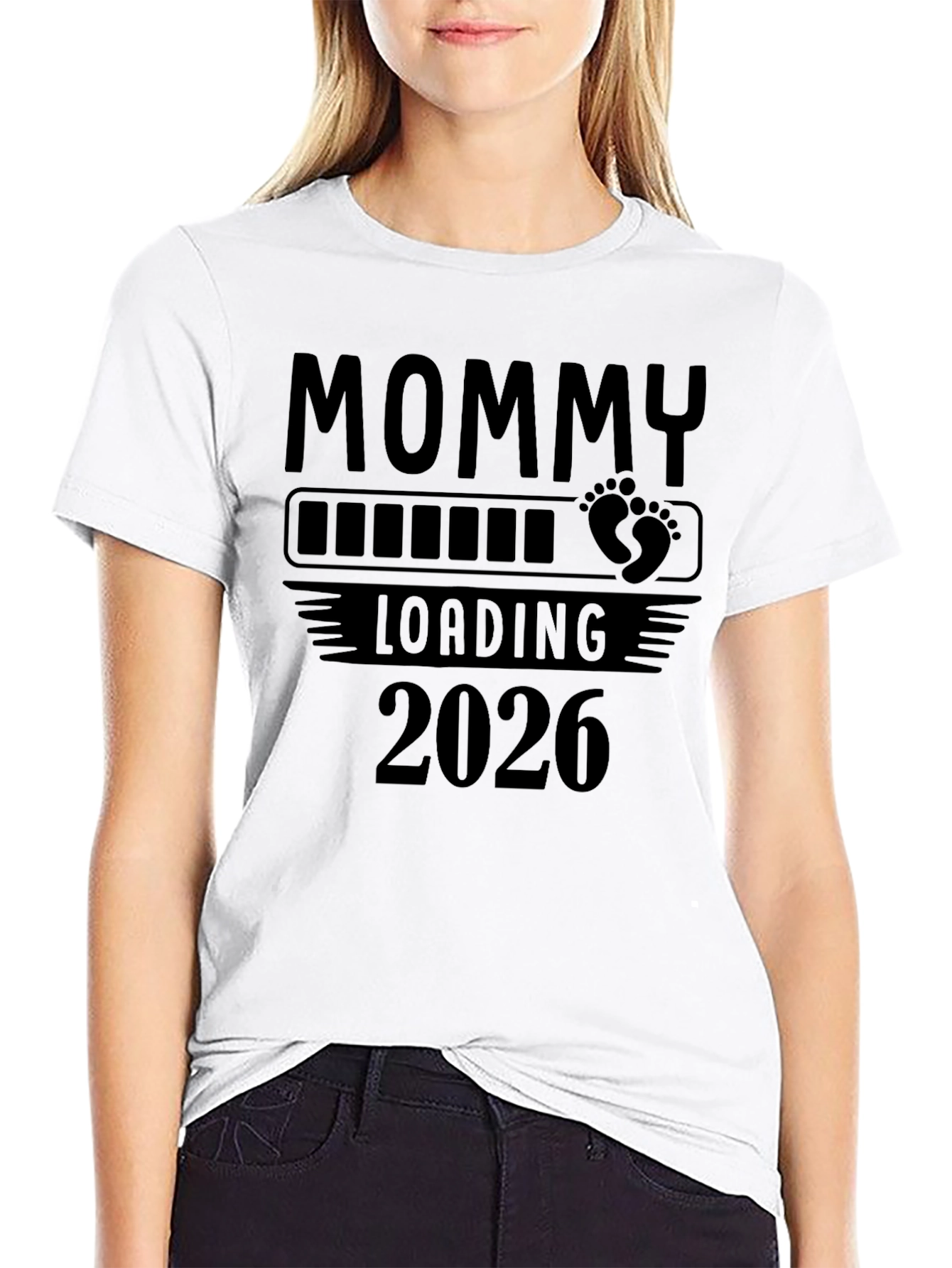 Mommy Loading 2026 Graphic T-Shirt