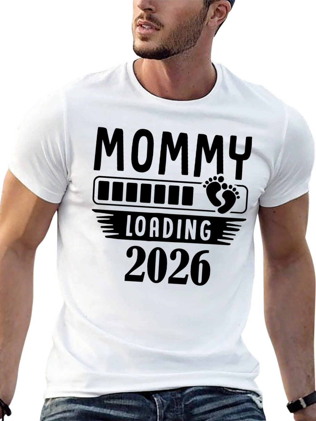 Mommy Loading 2026 Graphic T-Shirt