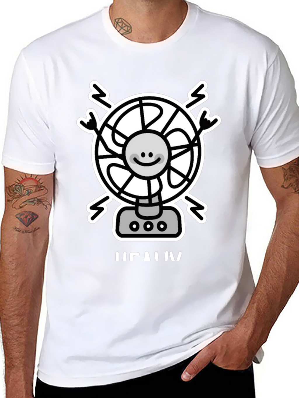 Fan T-Shirt - Heavy Metal Rock On!