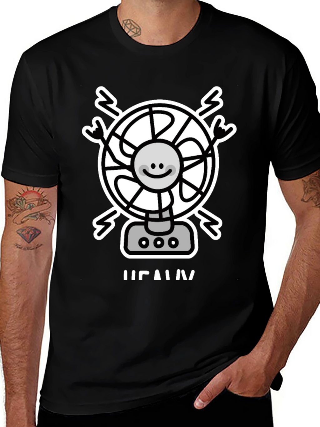 Fan T-Shirt - Heavy Metal Rock On!