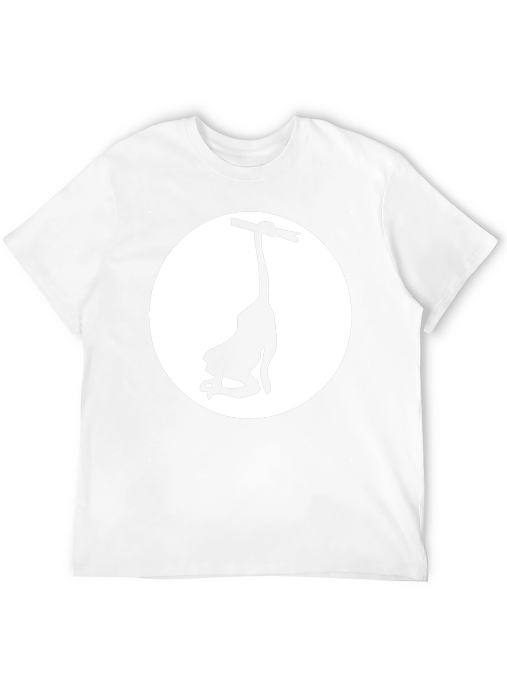 Unique Graphic Tee: Hang in There Design
