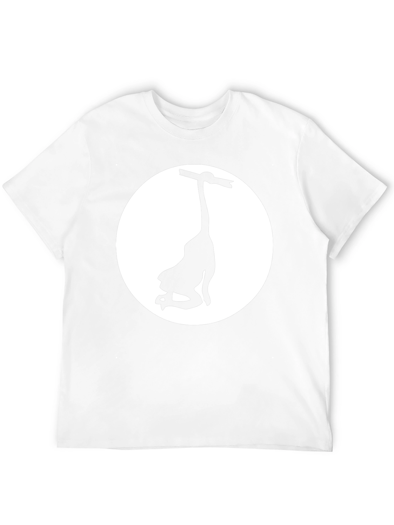 Unique Graphic Tee: Hang in There Design