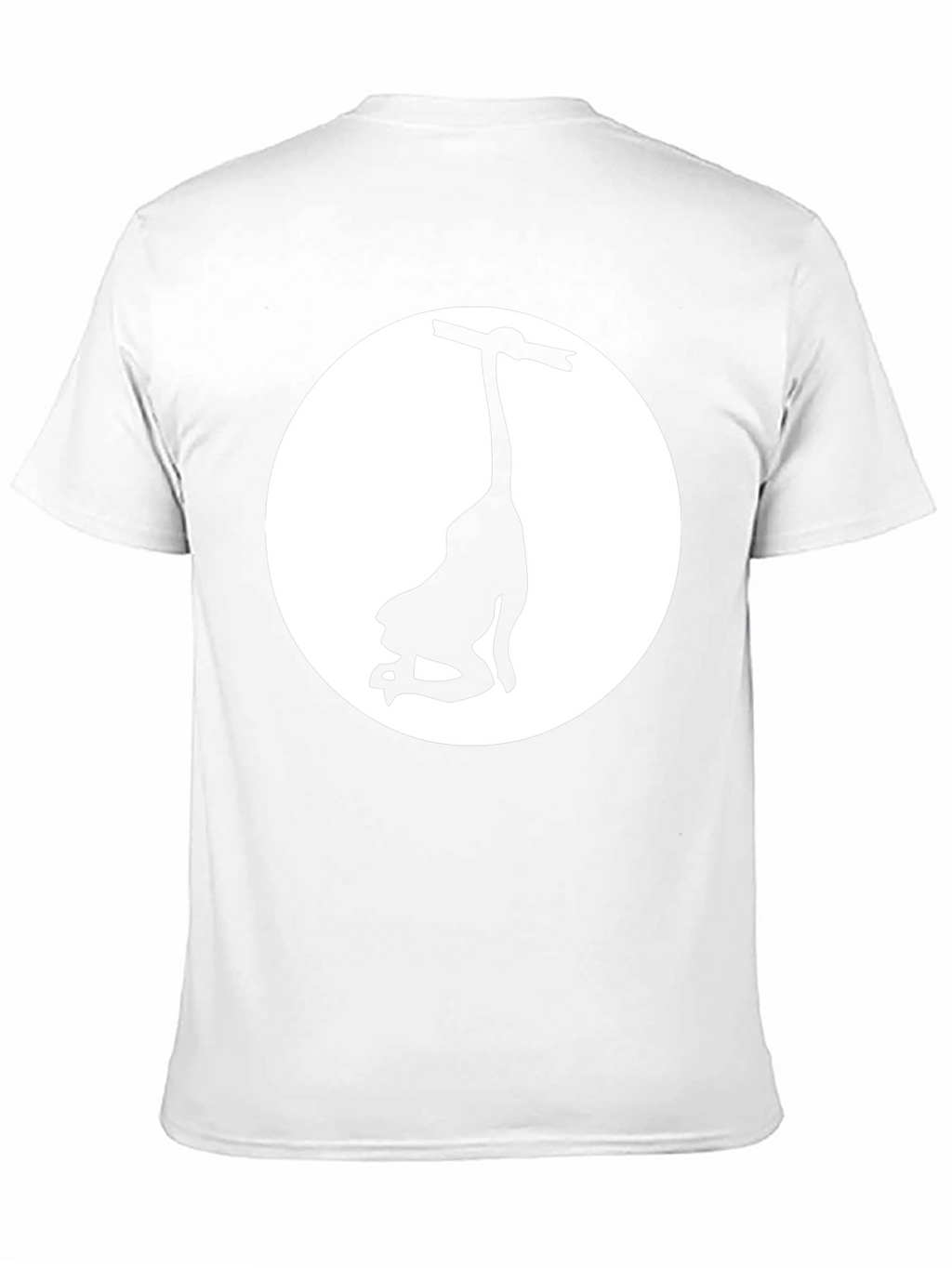 Unique Graphic Tee: Hang in There Design
