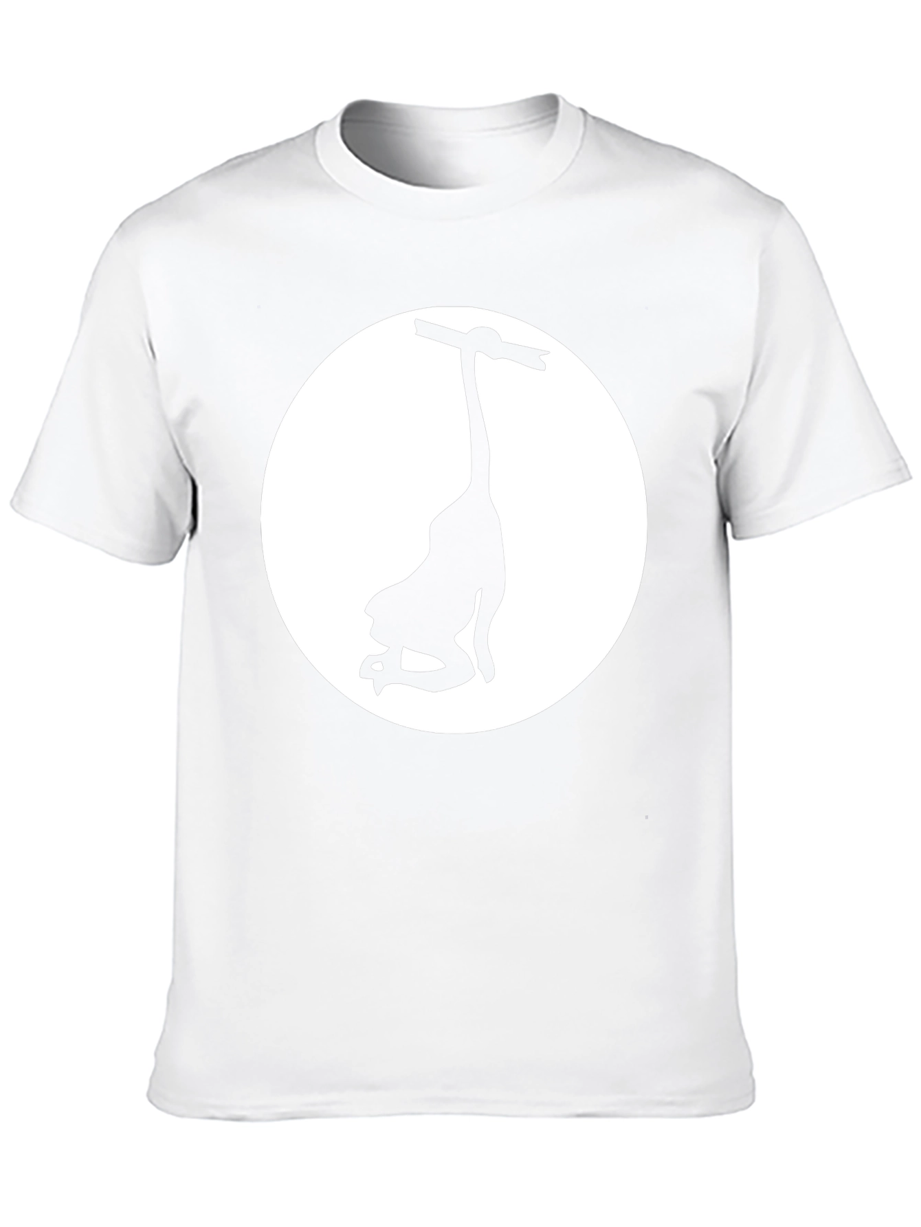 Unique Graphic Tee: Hang in There Design