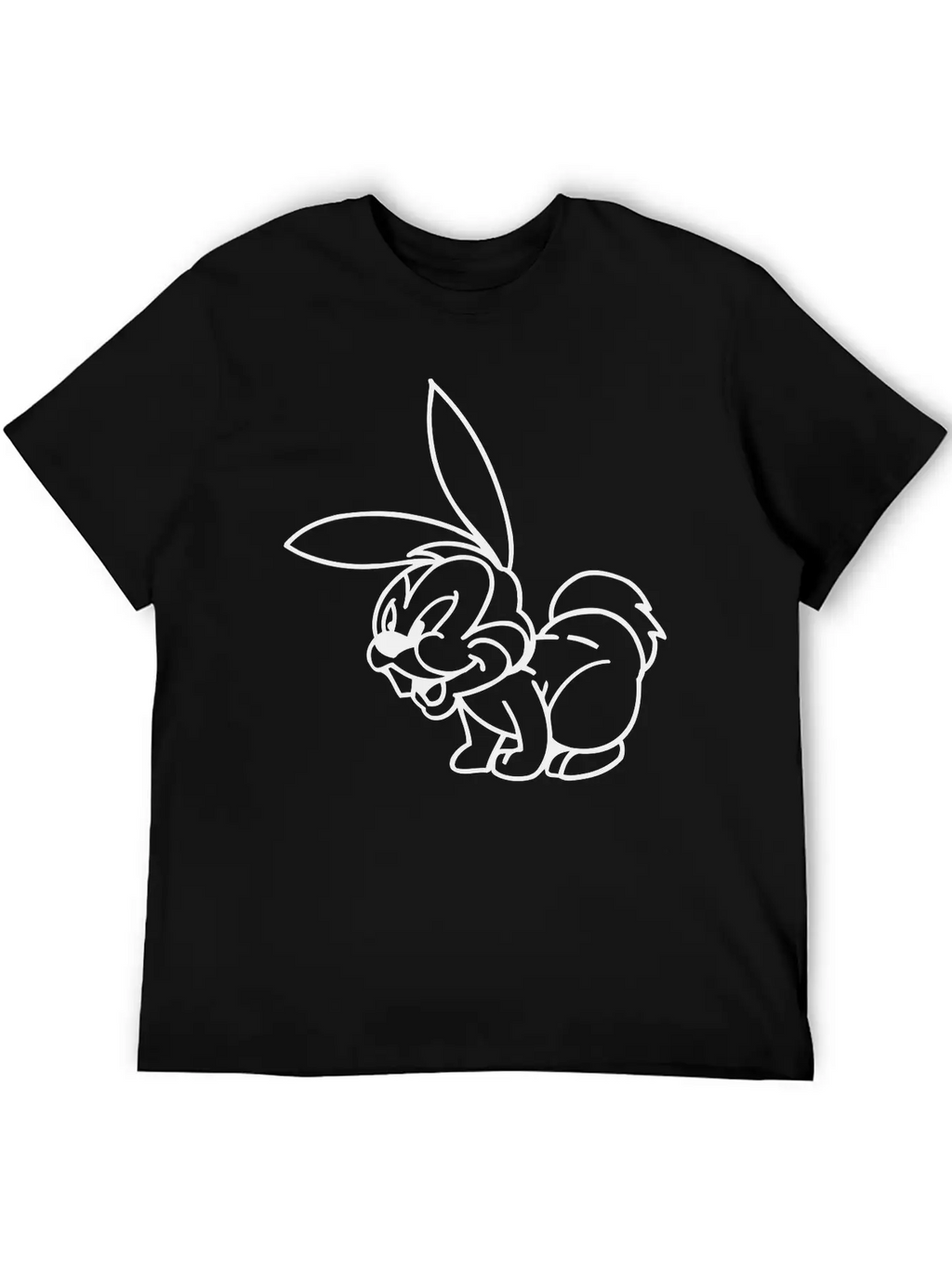 Rabbit Basic Graphic T-Shirt – Daily Comfort In Soft Cotton