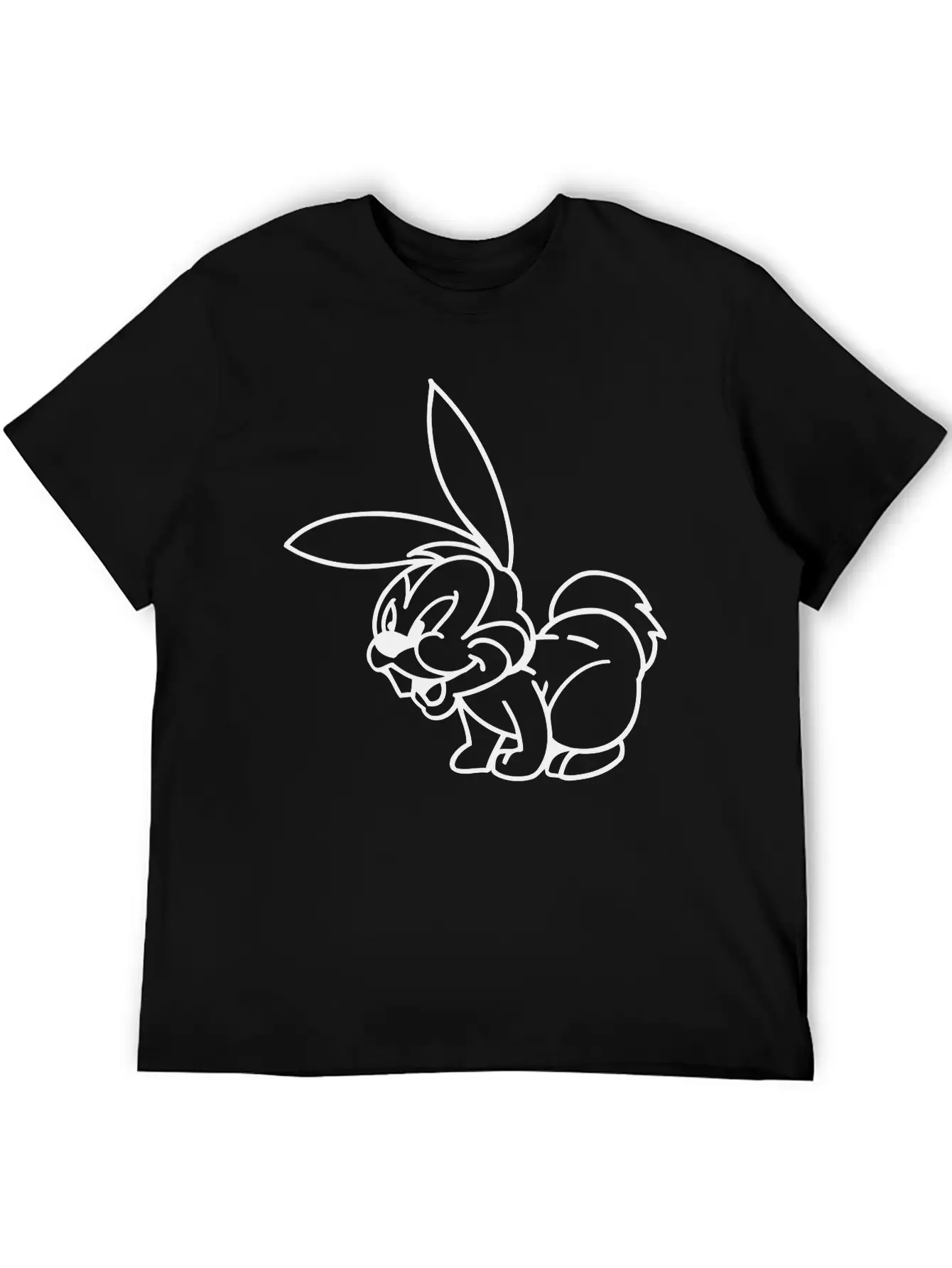 Rabbit Basic Graphic T-Shirt – Daily Comfort In Soft Cotton