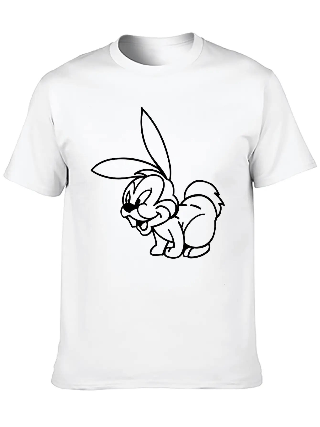 Rabbit Basic Graphic T-Shirt – Daily Comfort In Soft Cotton