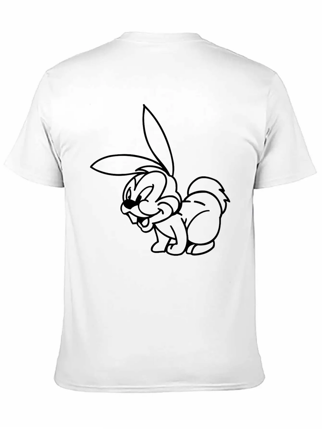 Rabbit Basic Graphic T-Shirt – Daily Comfort In Soft Cotton