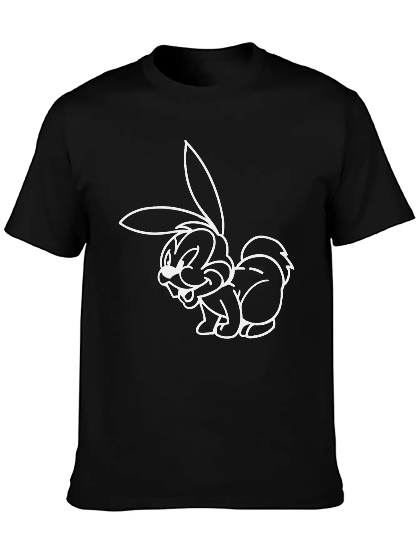 Rabbit Basic Graphic T-Shirt – Daily Comfort In Soft Cotton