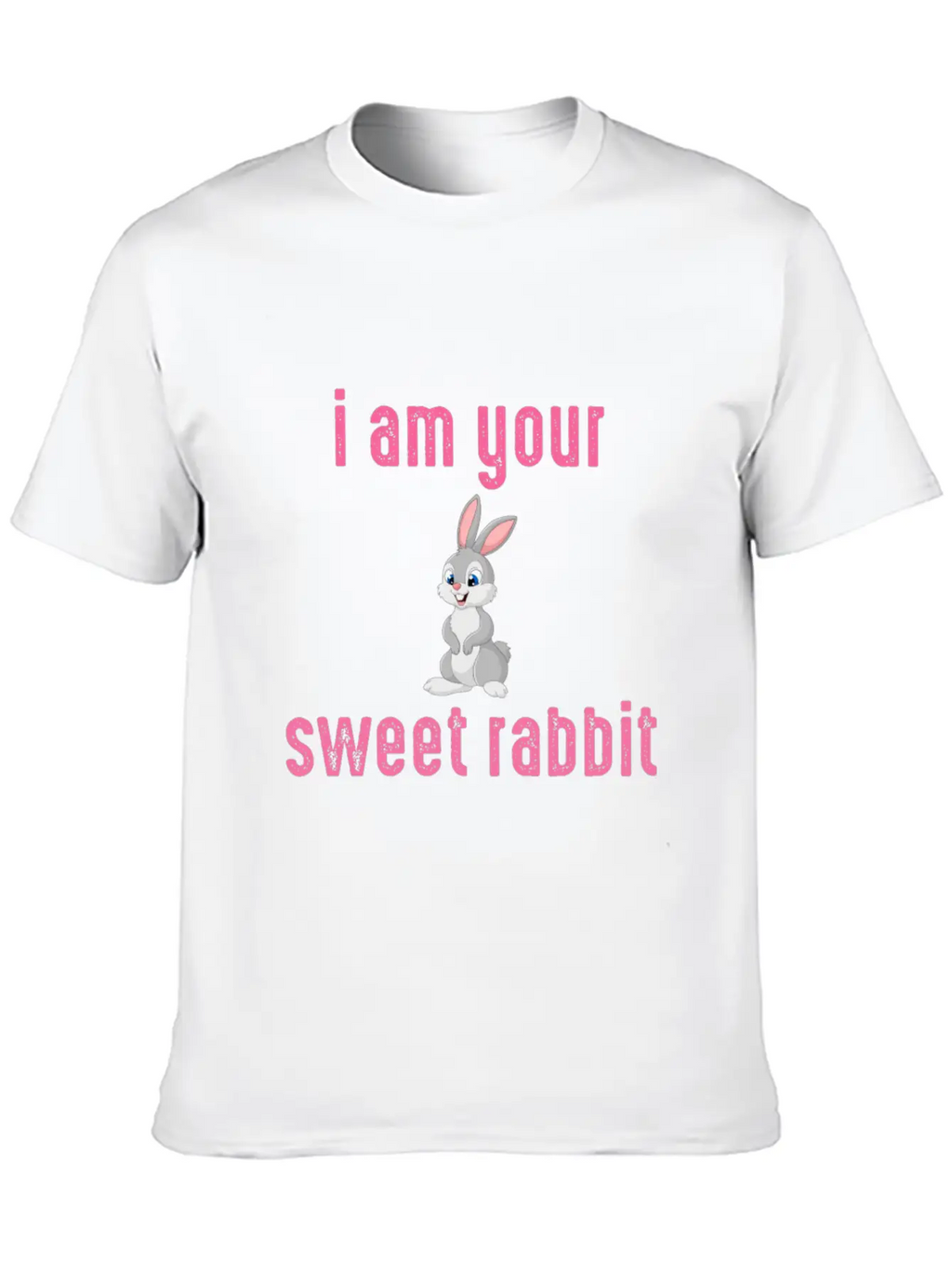 Rabbit Breathable Graphic T-Shirt – Perfect For Casual Days