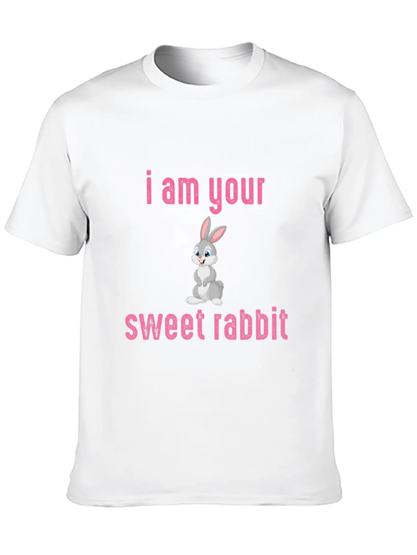 Rabbit Breathable Graphic T-Shirt – Perfect For Casual Days