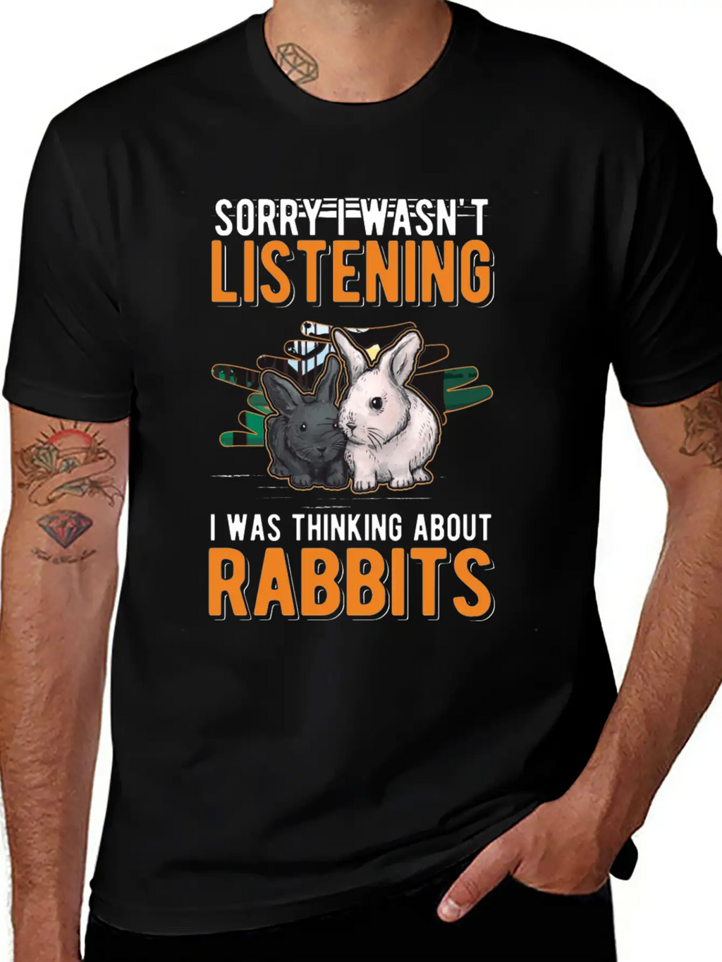 Rabbit Bunny Hare Classic Cotton Tee – Unisex Comfort For Any Season