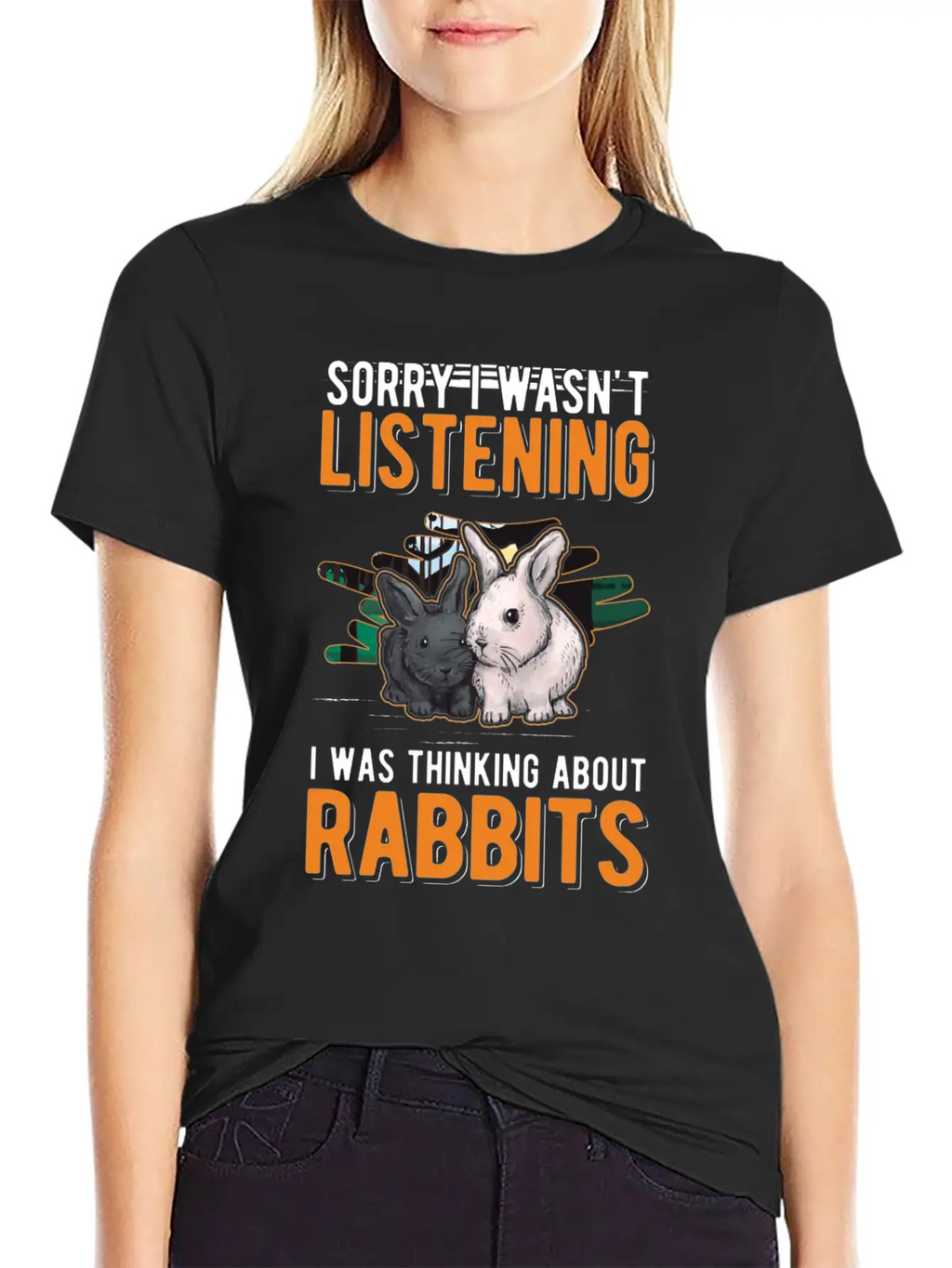 Rabbit Bunny Hare Classic Cotton Tee – Unisex Comfort For Any Season