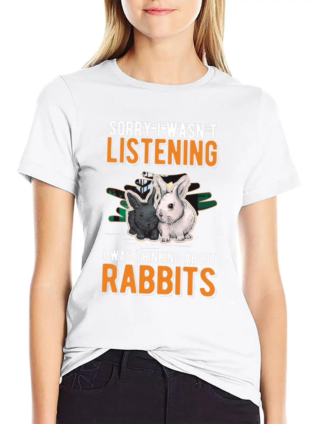 Rabbit Bunny Hare Classic Cotton Tee – Unisex Comfort For Any Season