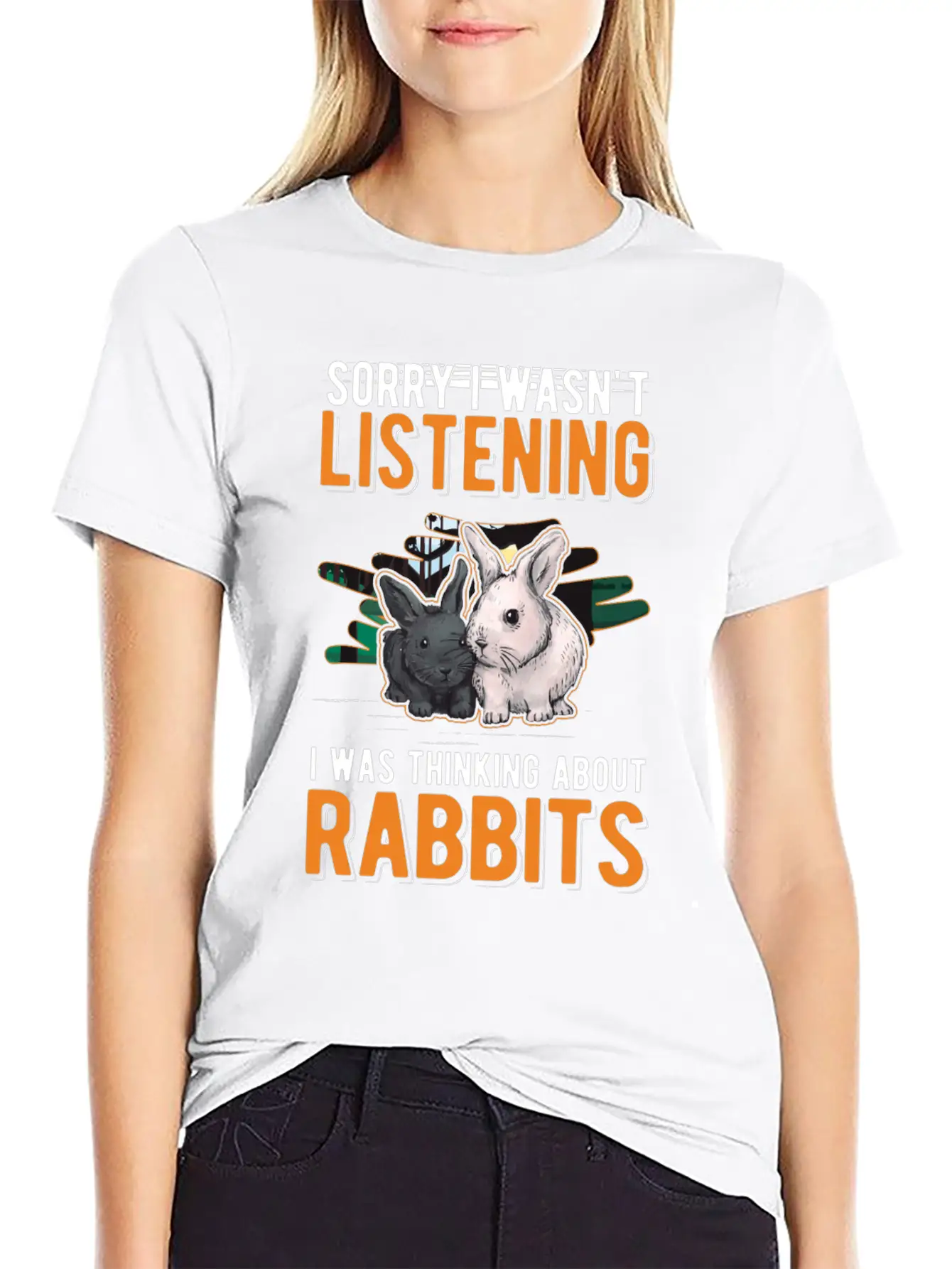 Rabbit Bunny Hare Classic Cotton Tee – Unisex Comfort For Any Season