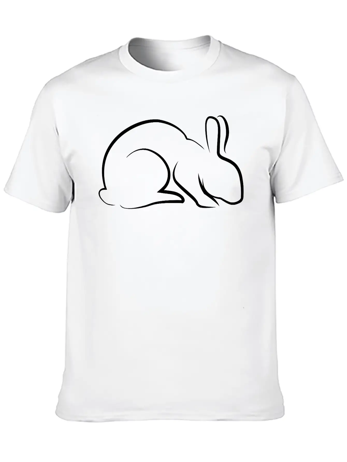 Rabbit Classic Cotton Tee – Unisex Comfort For Any Season