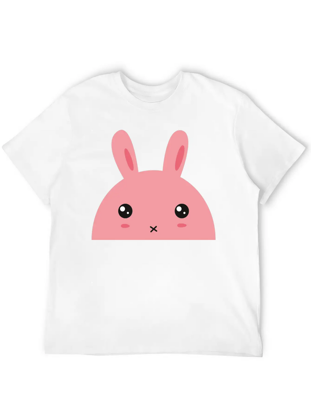 Rabbit - Cute Rabbit Breathable Graphic T-Shirt – Perfect For Casual Days