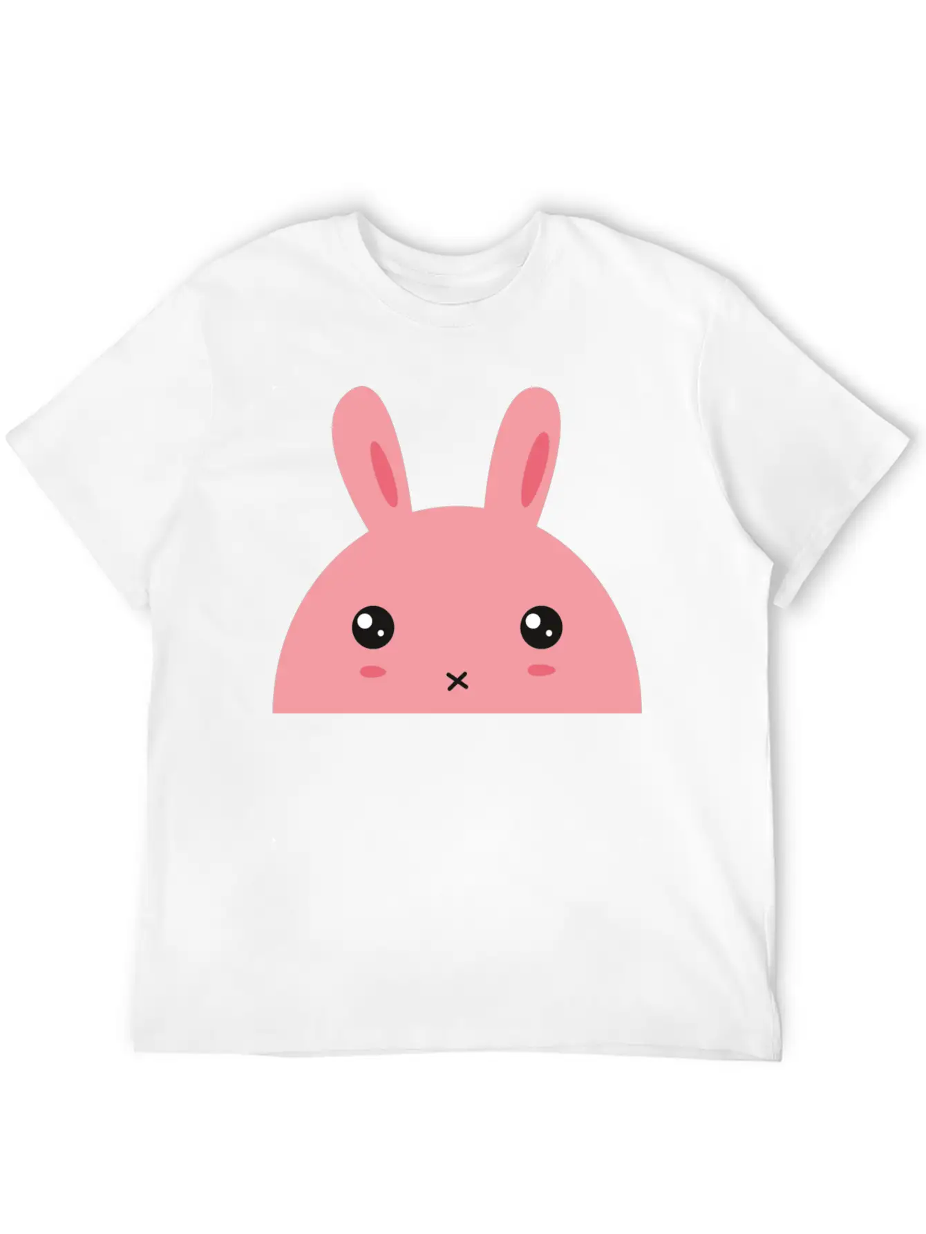 Rabbit - Cute Rabbit Breathable Graphic T-Shirt – Perfect For Casual Days