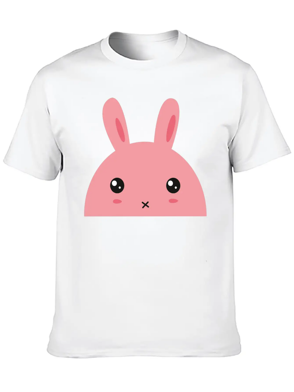 Rabbit - Cute Rabbit Breathable Graphic T-Shirt – Perfect For Casual Days