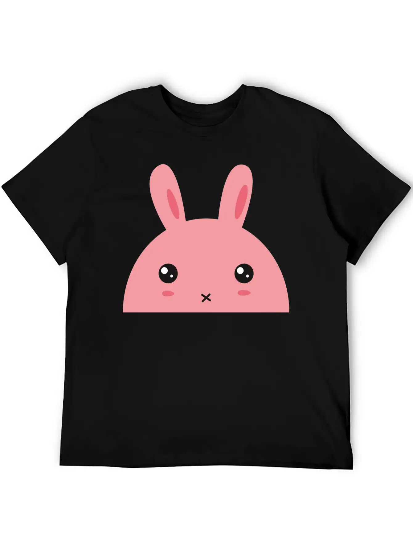 Rabbit - Cute Rabbit Breathable Graphic T-Shirt – Perfect For Casual Days
