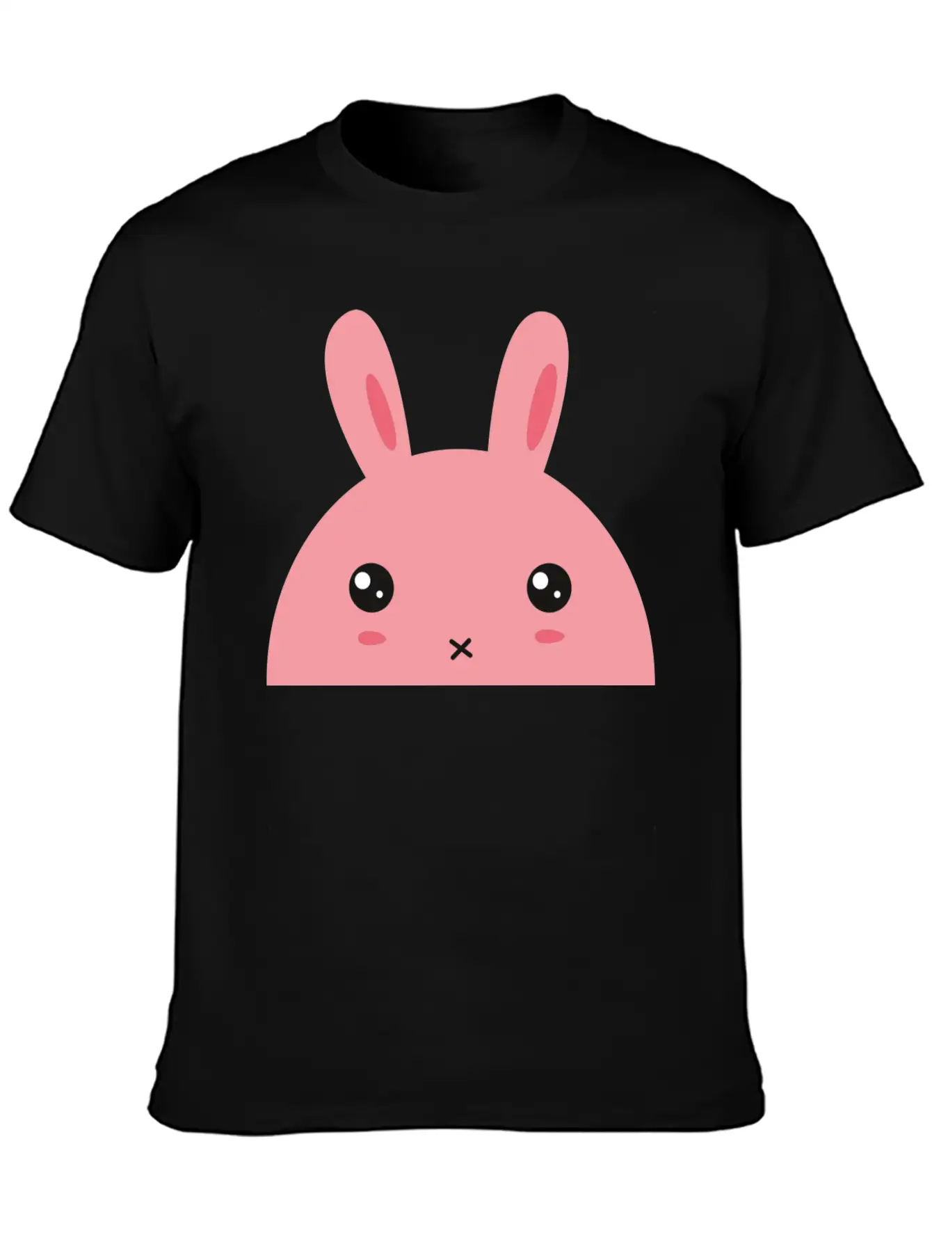 Rabbit - Cute Rabbit Breathable Graphic T-Shirt – Perfect For Casual Days