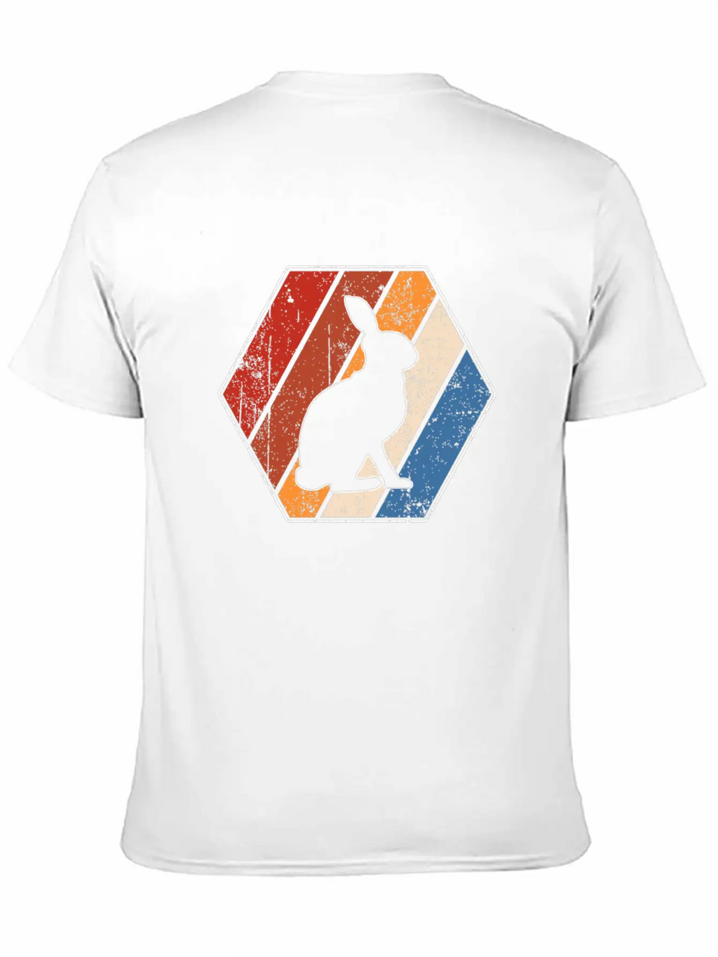Rabbit Retro Essential Cotton Tee For Daily Outfits – Unisex Style