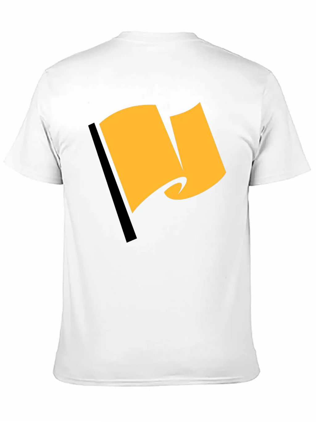Racing Flag Yellow Classic Cotton Tee – Unisex Comfort For Any Season