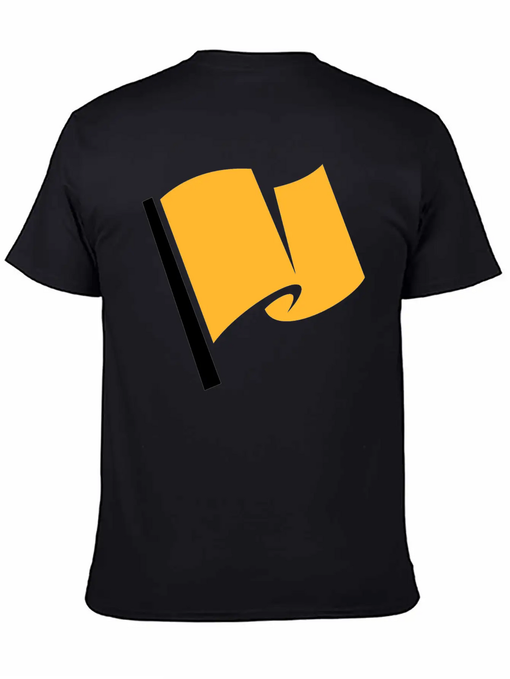 Racing Flag Yellow Classic Cotton Tee – Unisex Comfort For Any Season