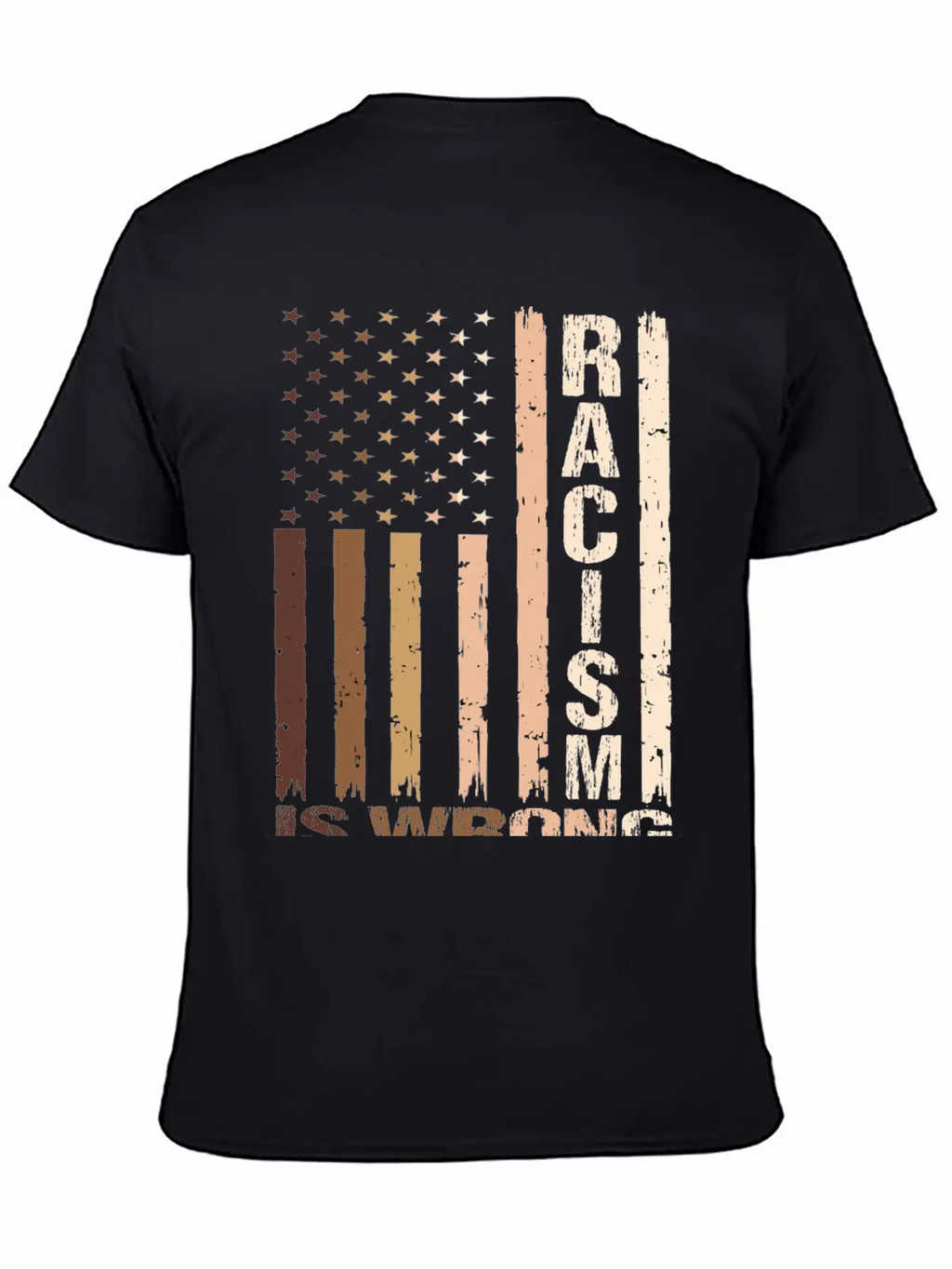 Racism Is Wrong Relaxed Everyday Tee – Lightweight And Durable Cotton