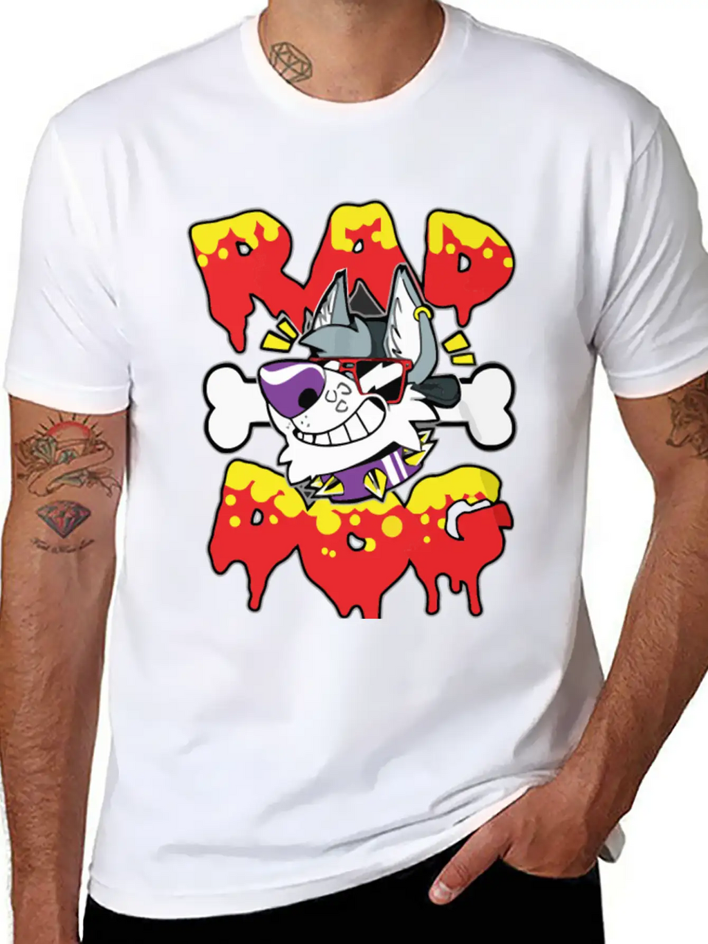 RAD DOG Breathable Graphic T-Shirt – Perfect For Casual Days