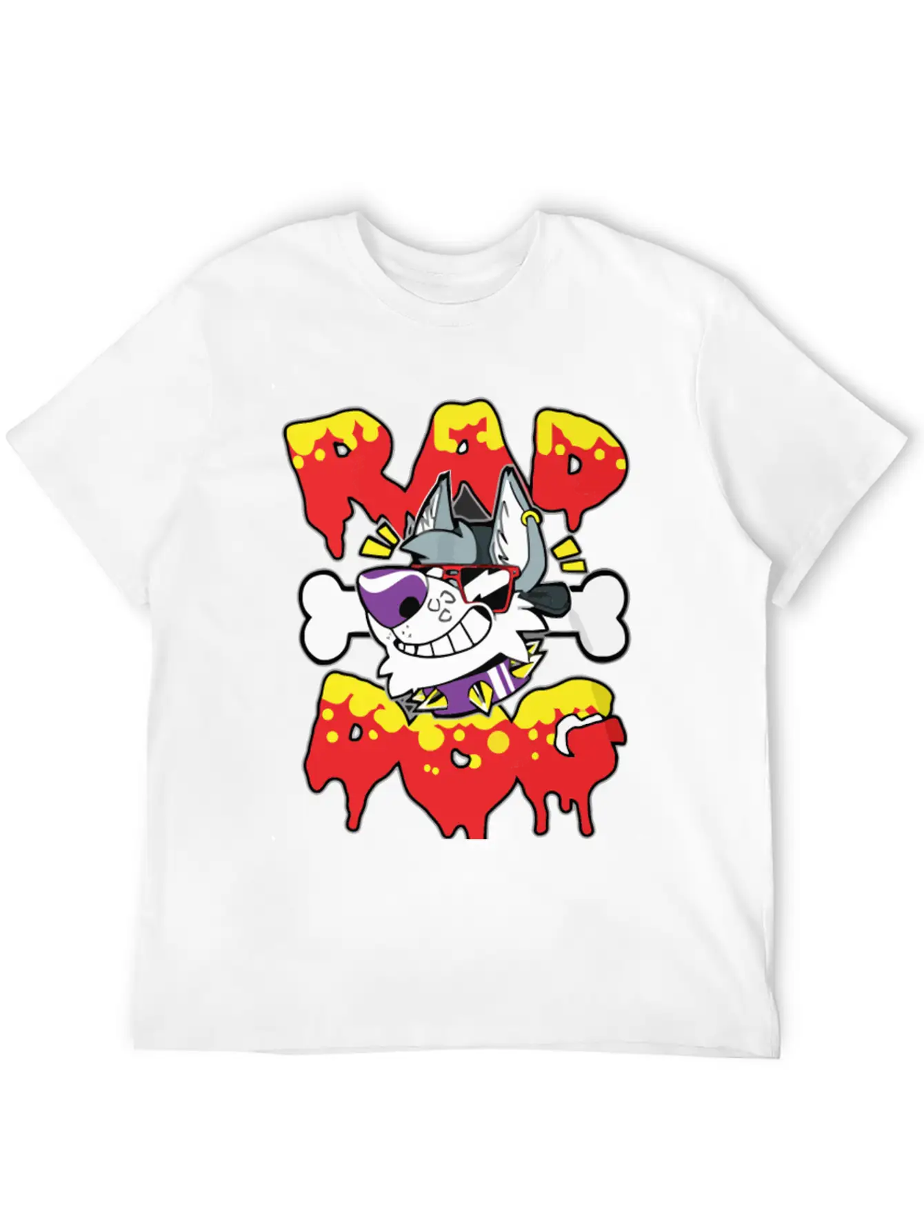 RAD DOG Breathable Graphic T-Shirt – Perfect For Casual Days