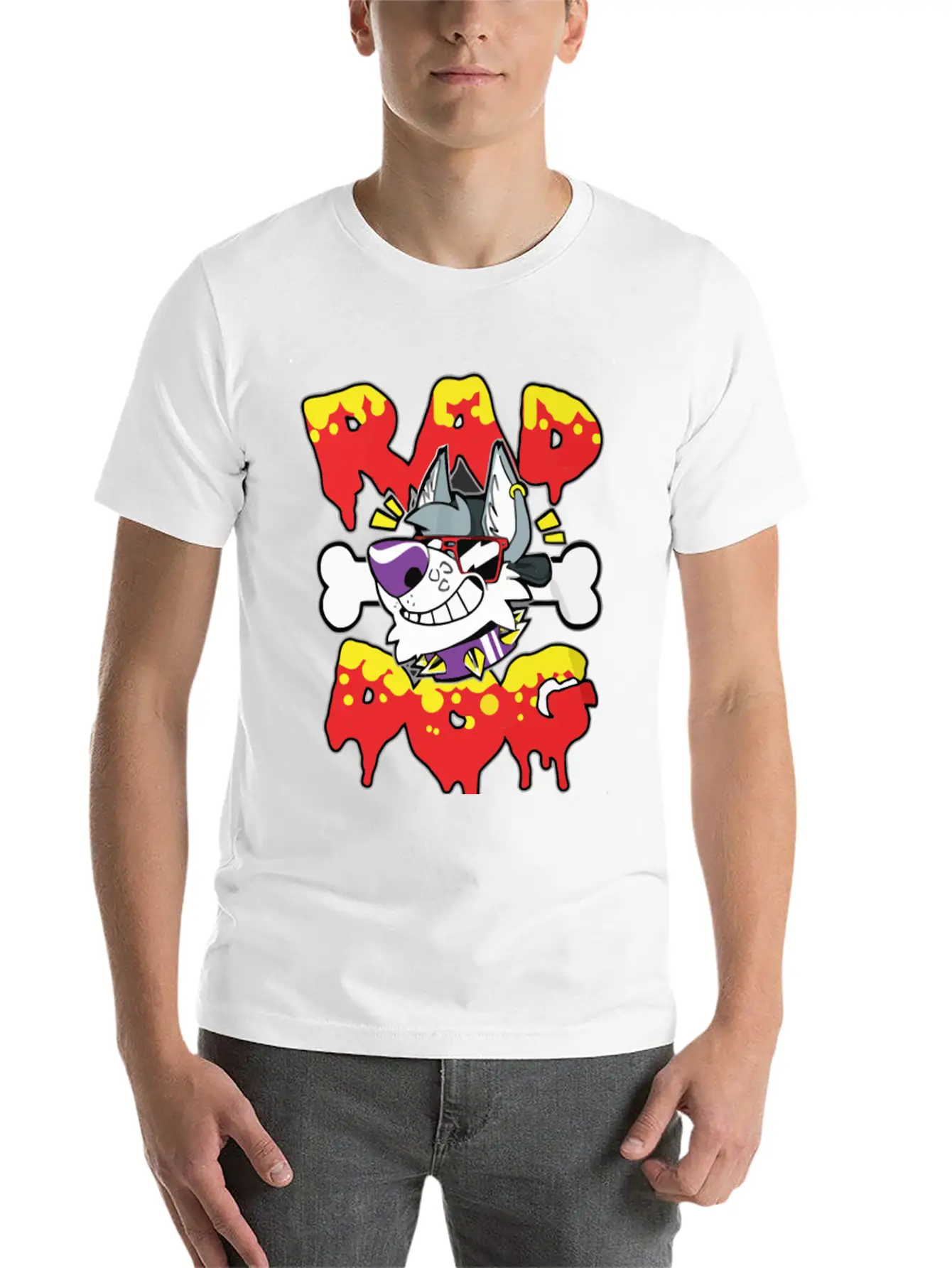 RAD DOG Breathable Graphic T-Shirt – Perfect For Casual Days
