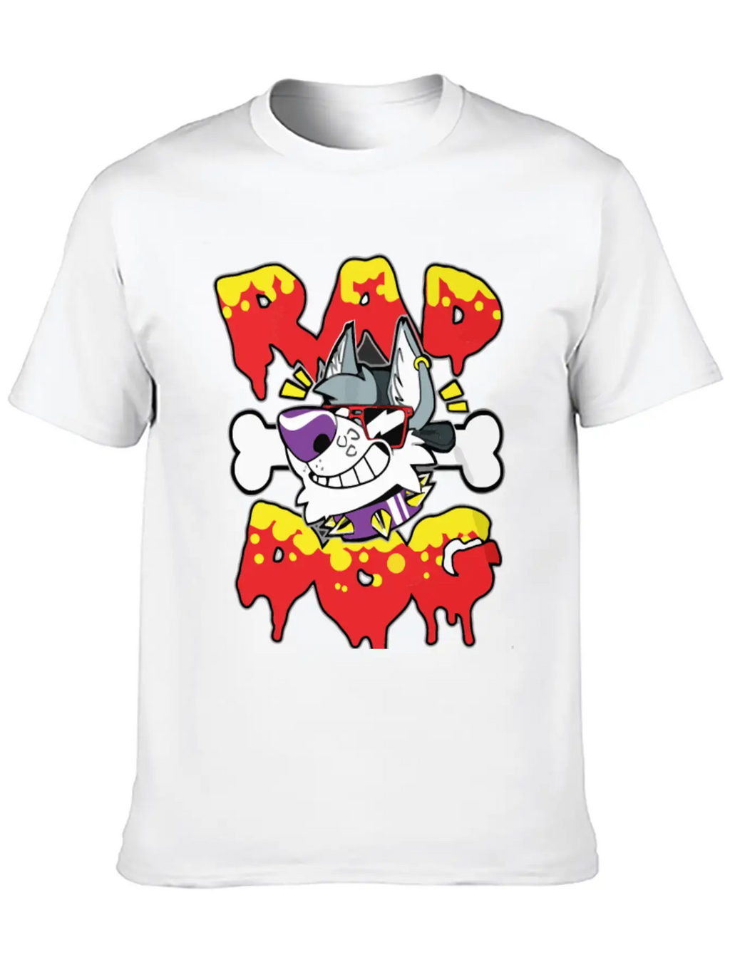 RAD DOG Breathable Graphic T-Shirt – Perfect For Casual Days