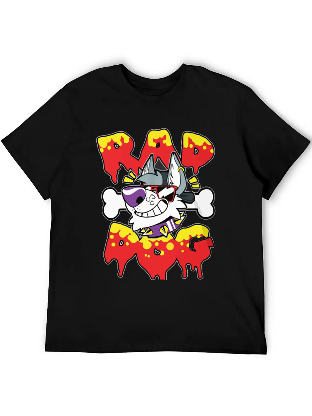 RAD DOG Breathable Graphic T-Shirt – Perfect For Casual Days