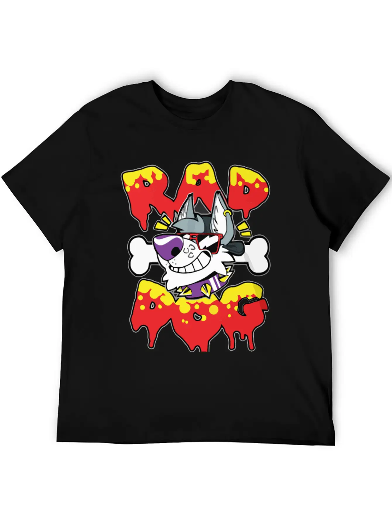 RAD DOG Breathable Graphic T-Shirt – Perfect For Casual Days