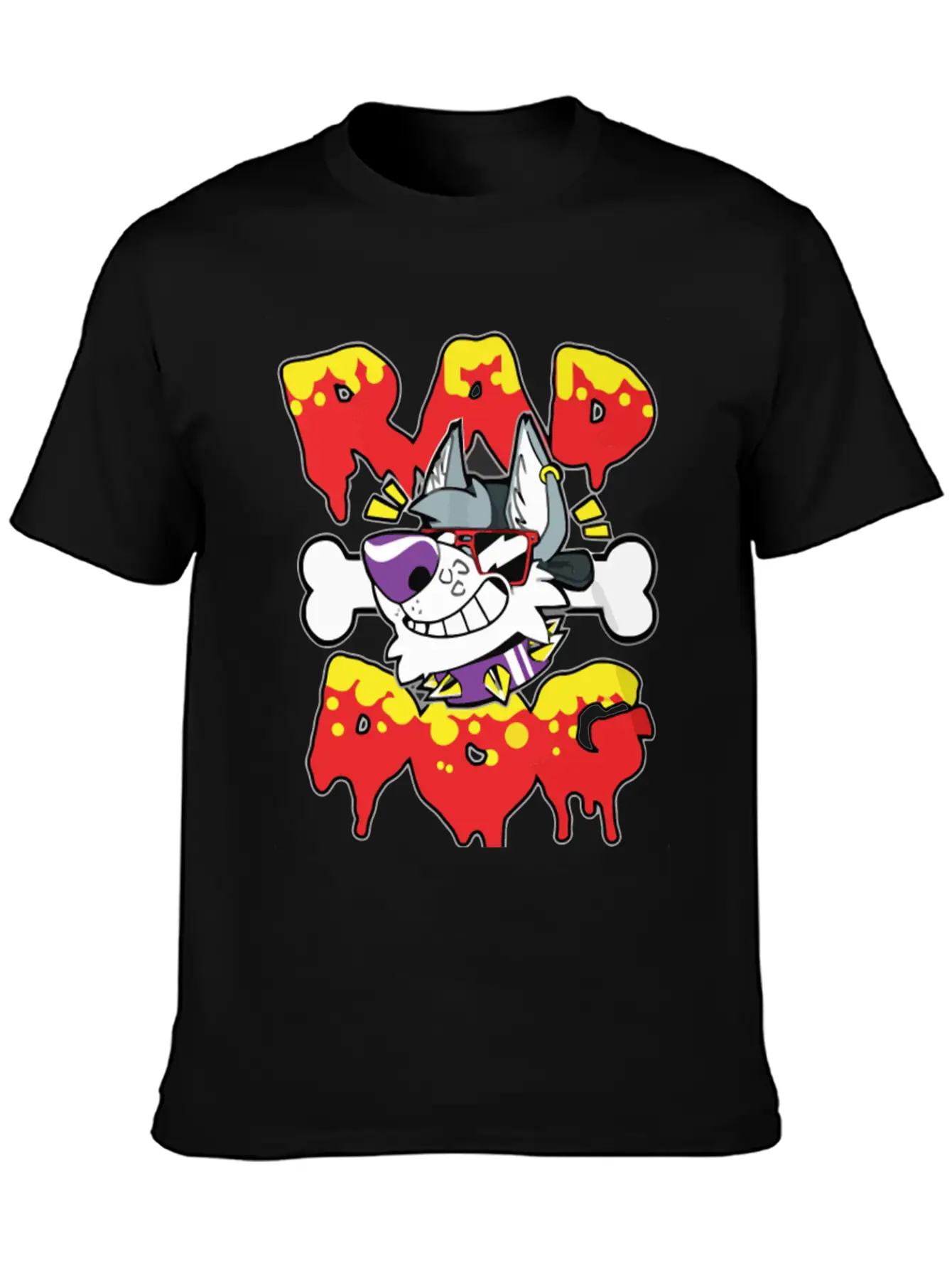 RAD DOG Breathable Graphic T-Shirt – Perfect For Casual Days