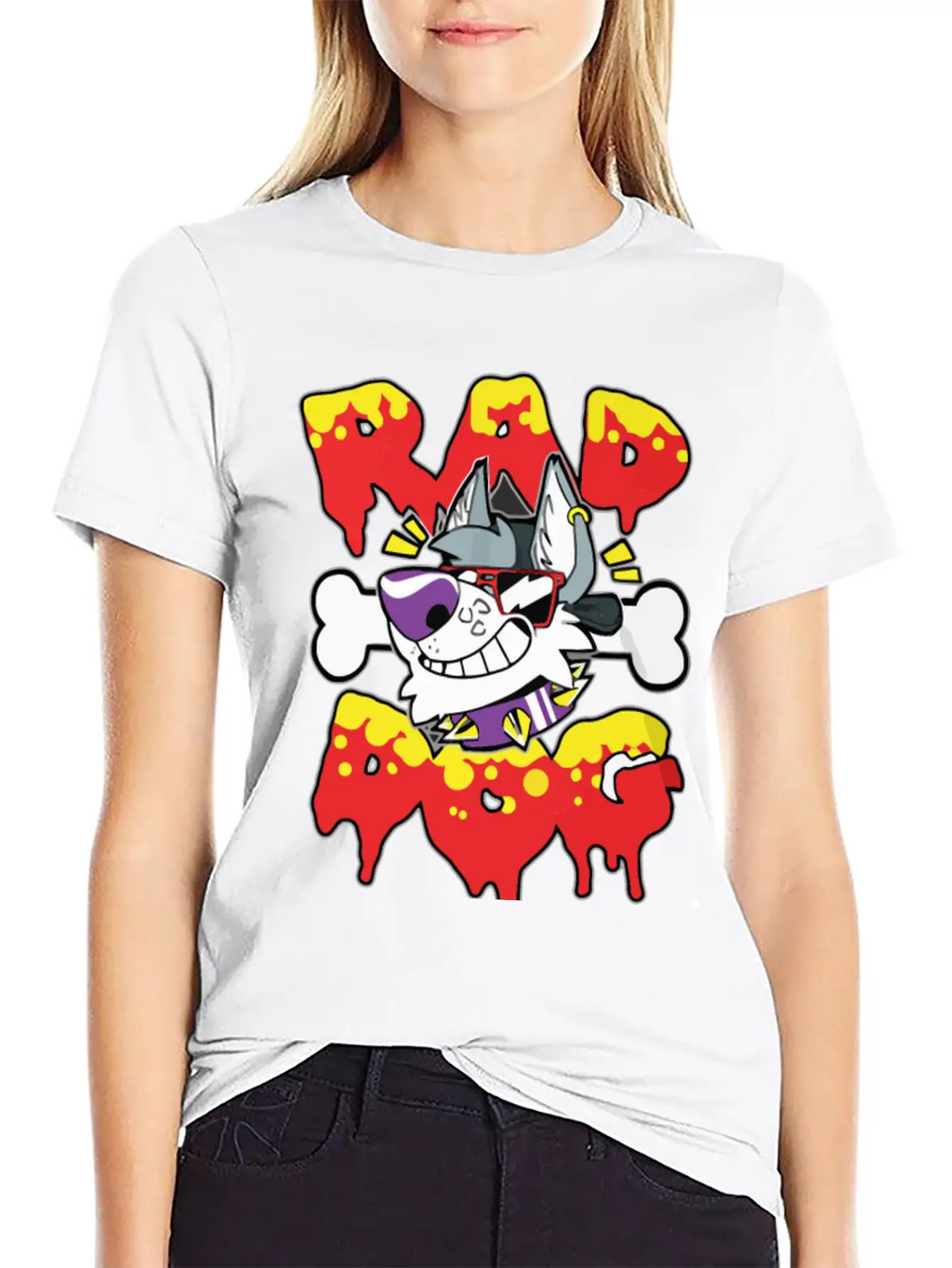 RAD DOG Breathable Graphic T-Shirt – Perfect For Casual Days