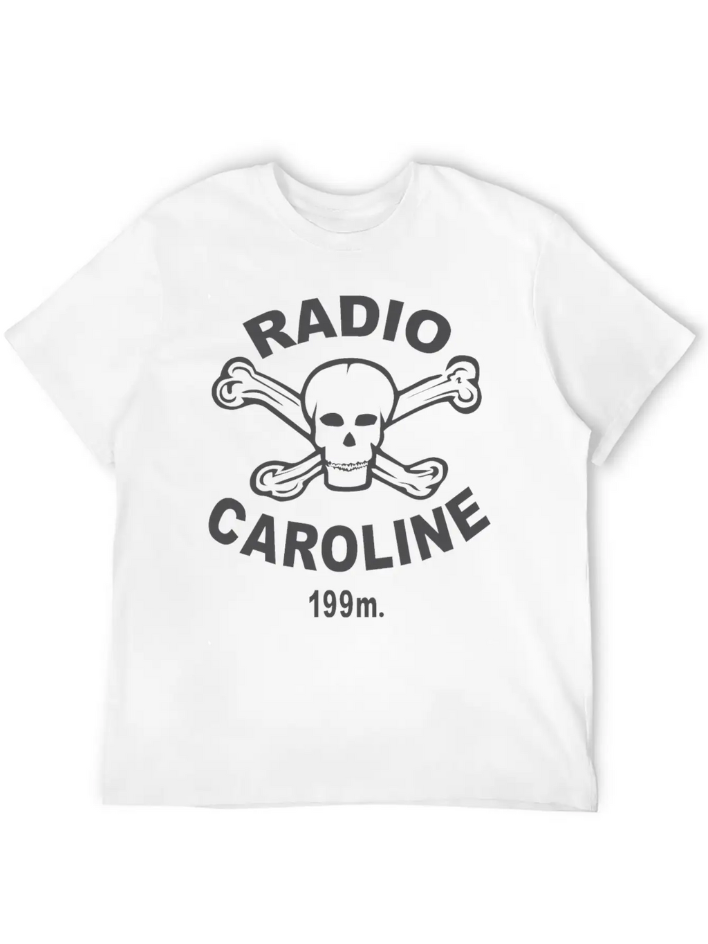 Radio Caroline Breathable Graphic T-Shirt – Perfect For Casual Days