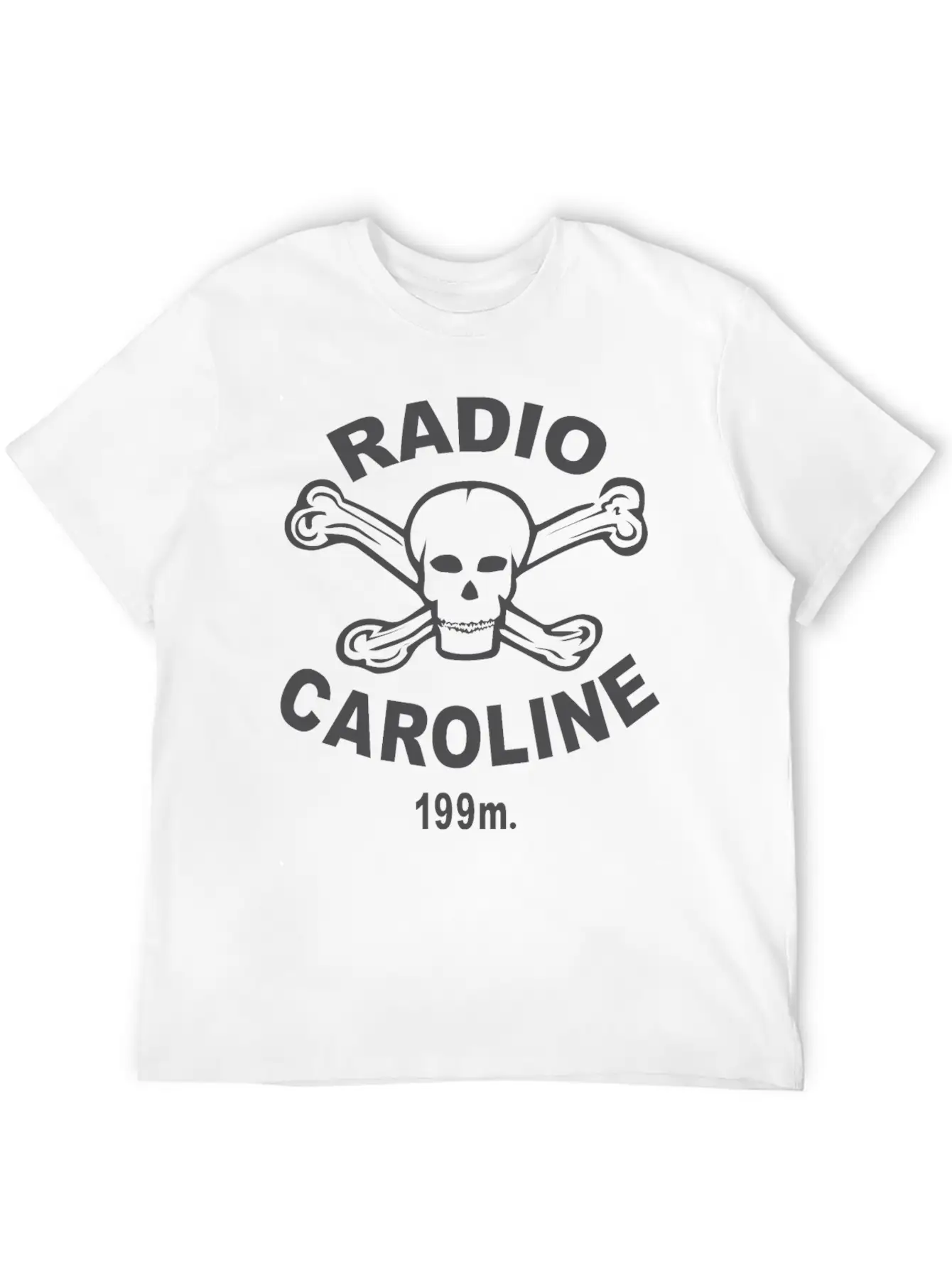 Radio Caroline Breathable Graphic T-Shirt – Perfect For Casual Days