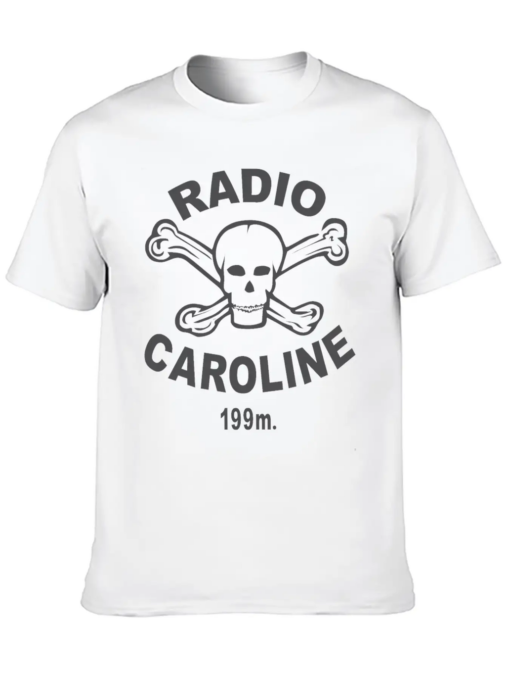 Radio Caroline Breathable Graphic T-Shirt – Perfect For Casual Days