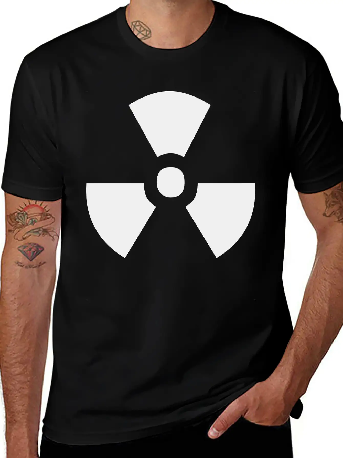 Radioactive Unisex Casual T-Shirt – Clean Design For Daily Comfort