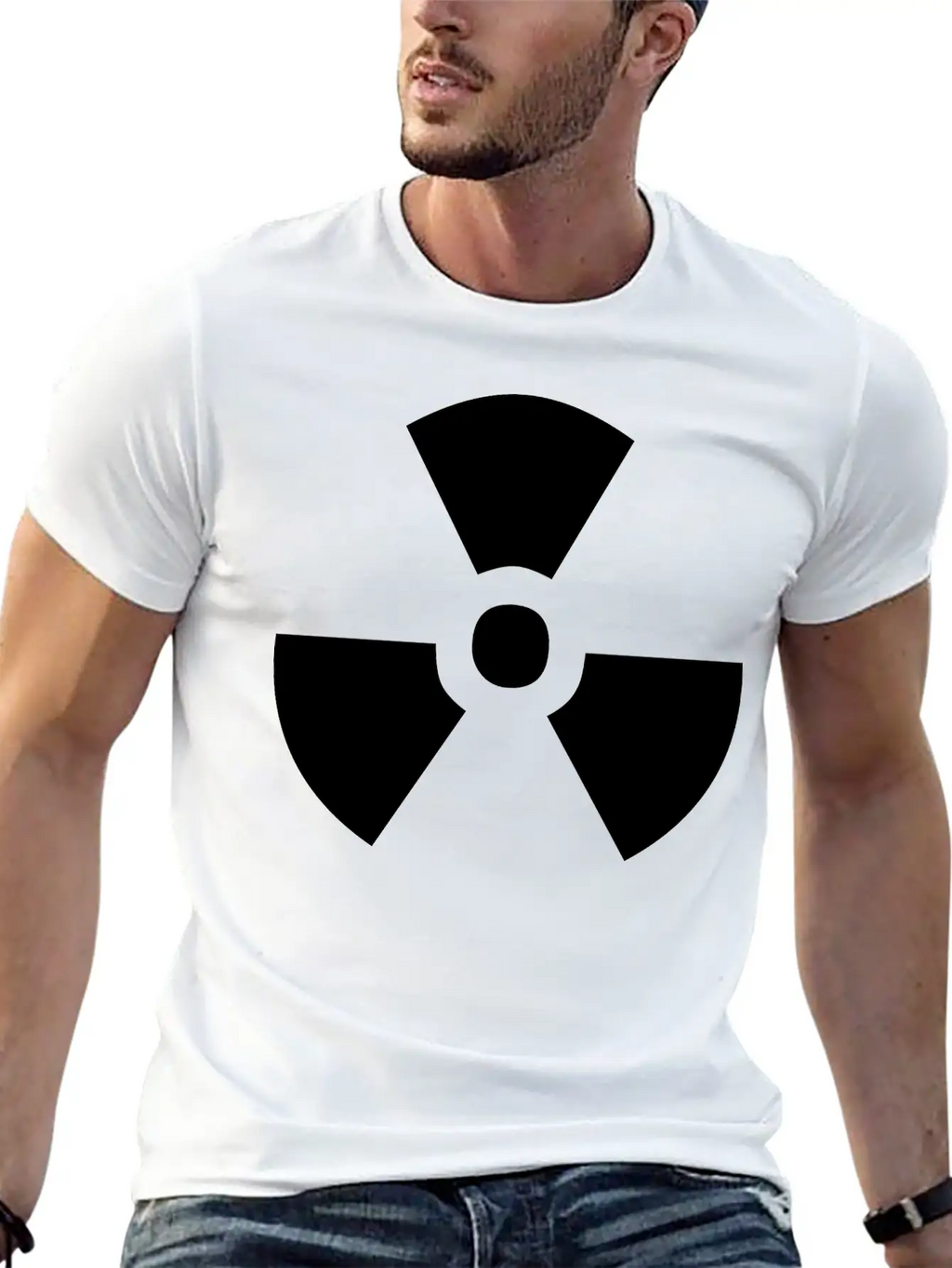 Radioactive Unisex Casual T-Shirt – Clean Design For Daily Comfort