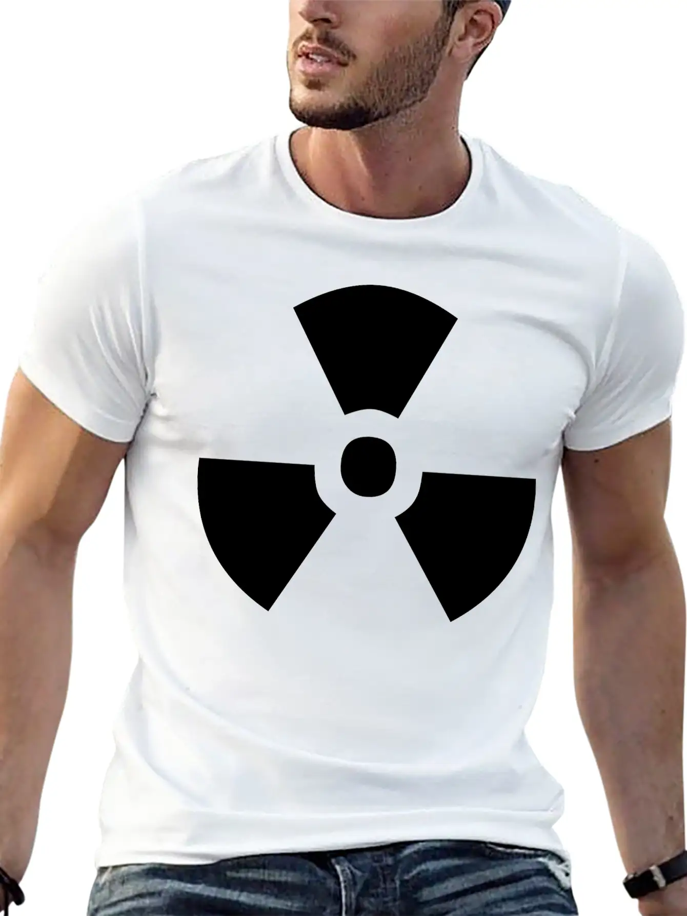 Radioactive Unisex Casual T-Shirt – Clean Design For Daily Comfort